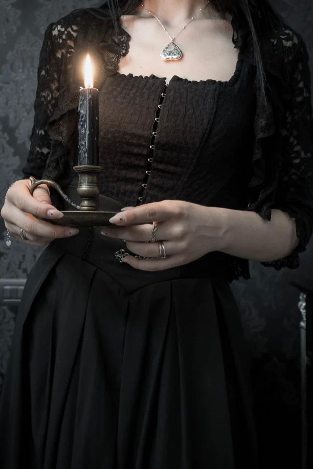 Belladonna Mourning Locket - Atomic Wildflower