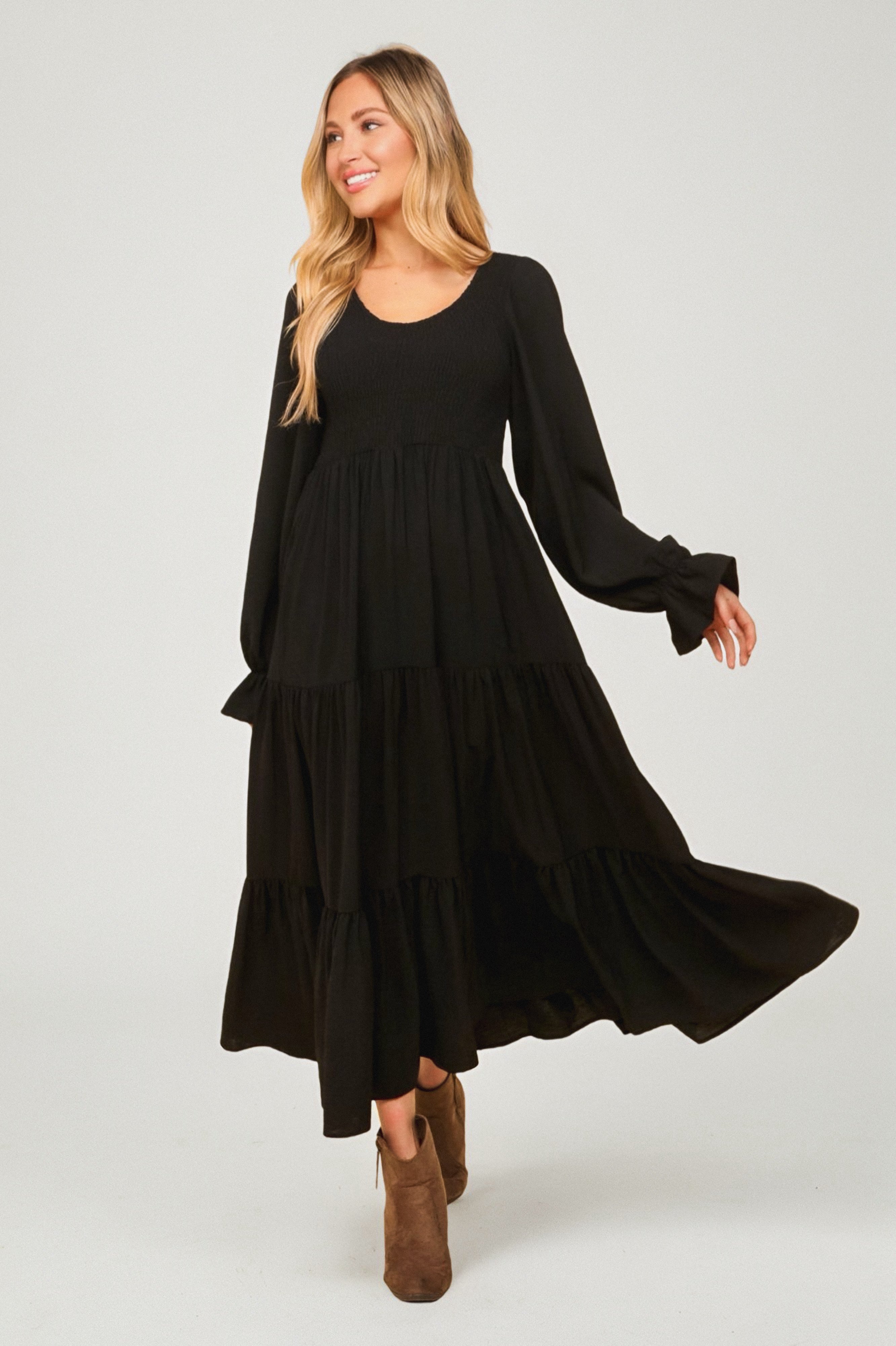 Magic Maxi Dress • Black