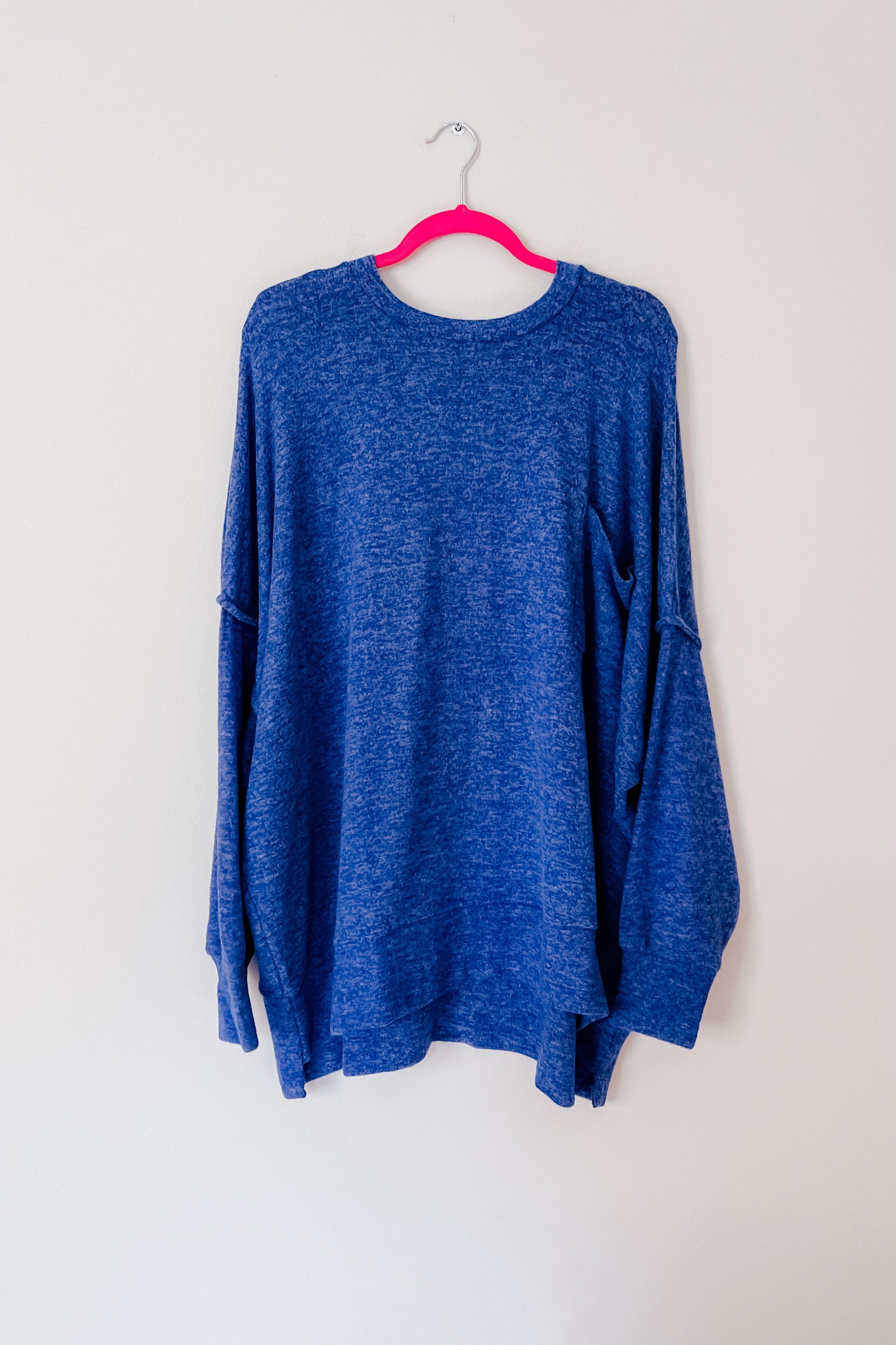 Now's The Time Mélange Sweater • Blue