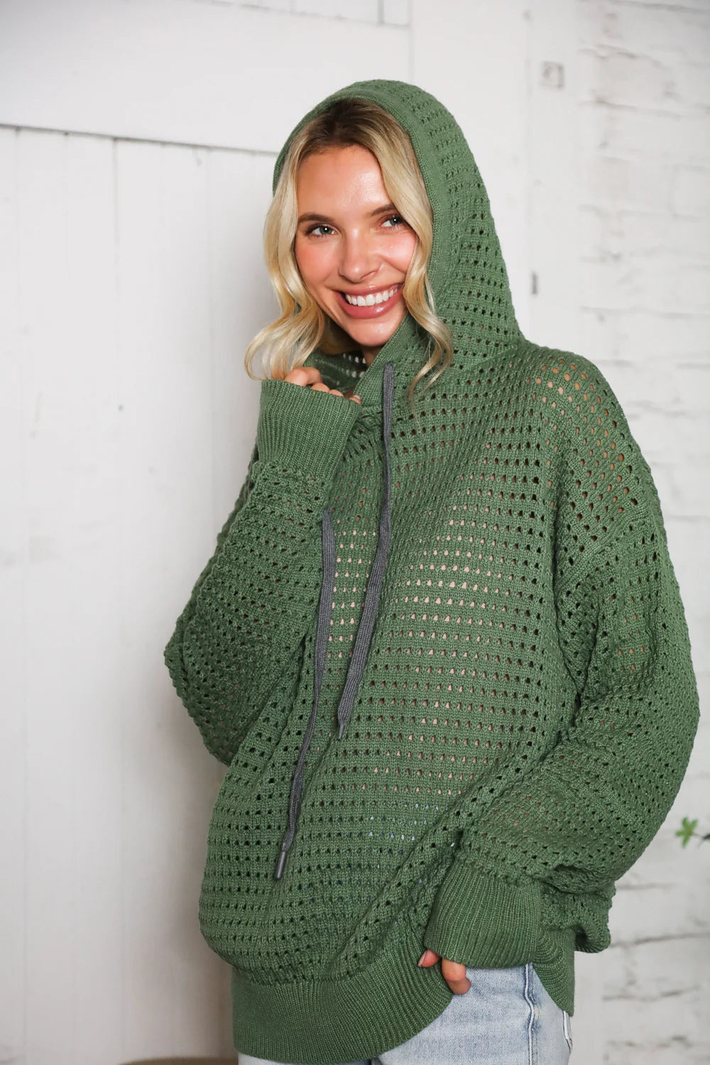 Chill Knit Pullover Hoodie