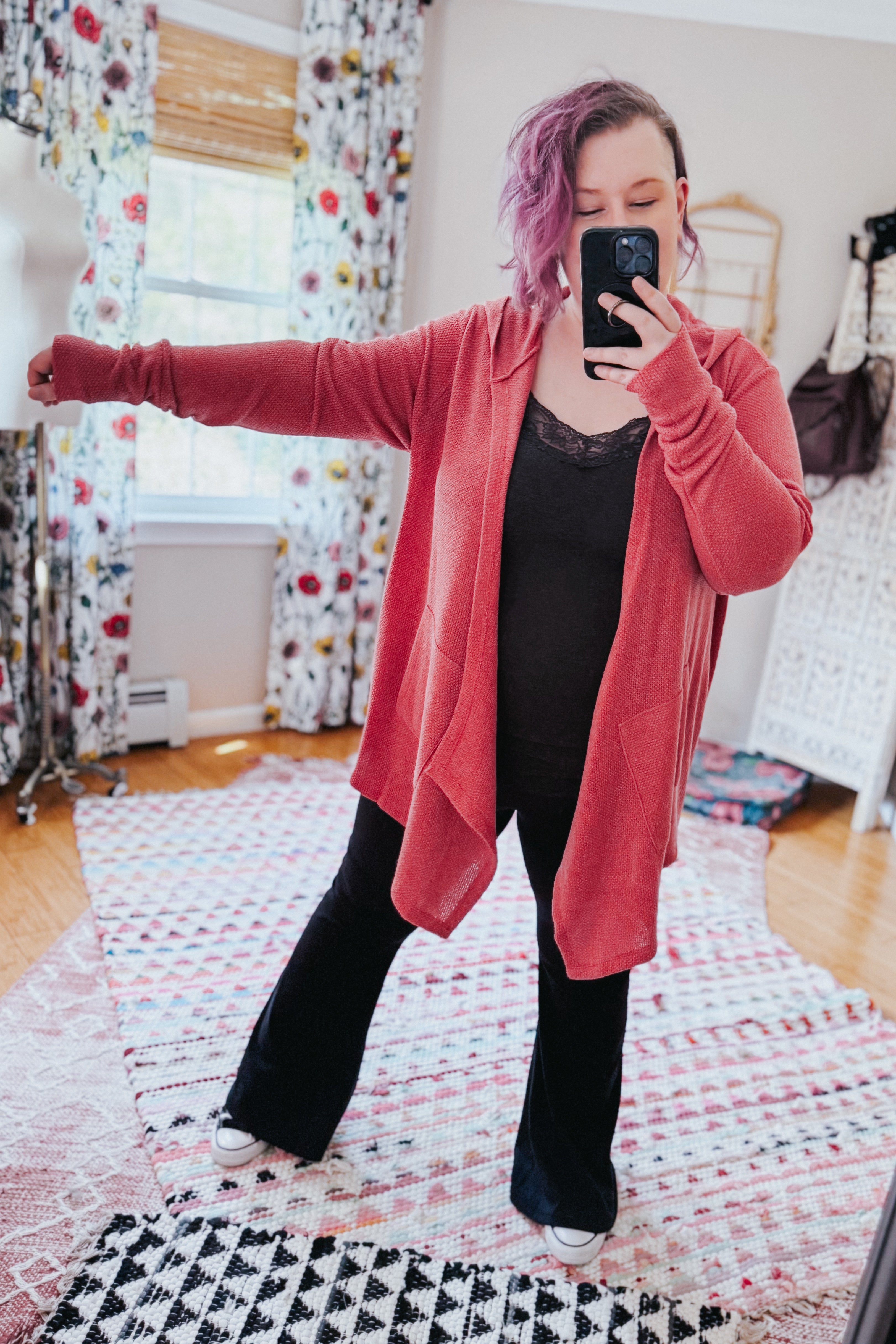 Chilling On A Sunday Light Cardigan Hoodie