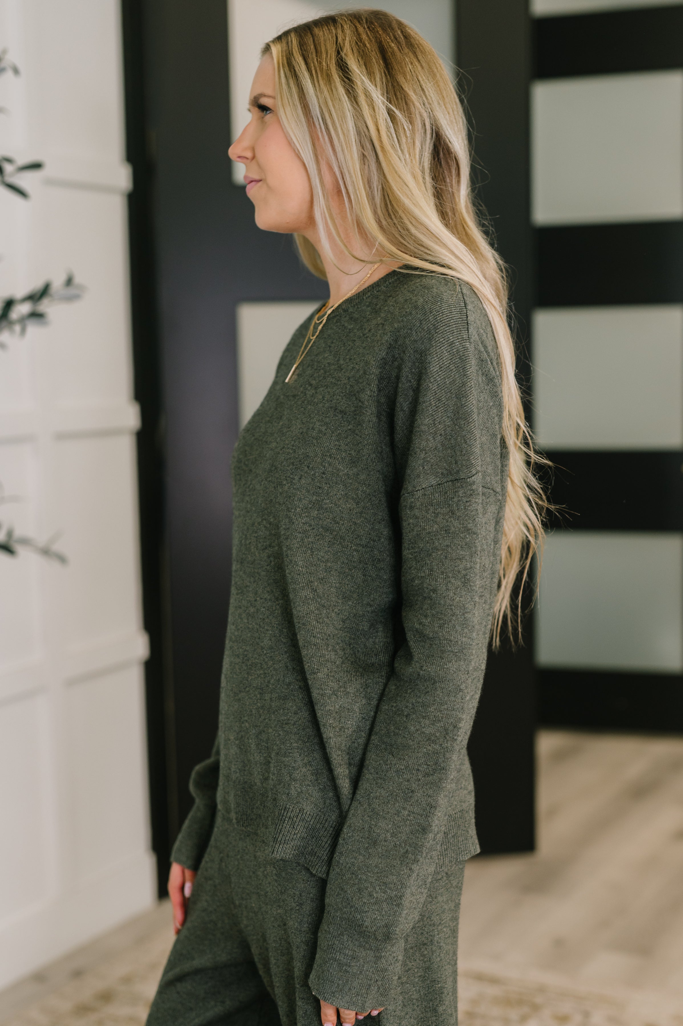 Clove Sweater • Moss