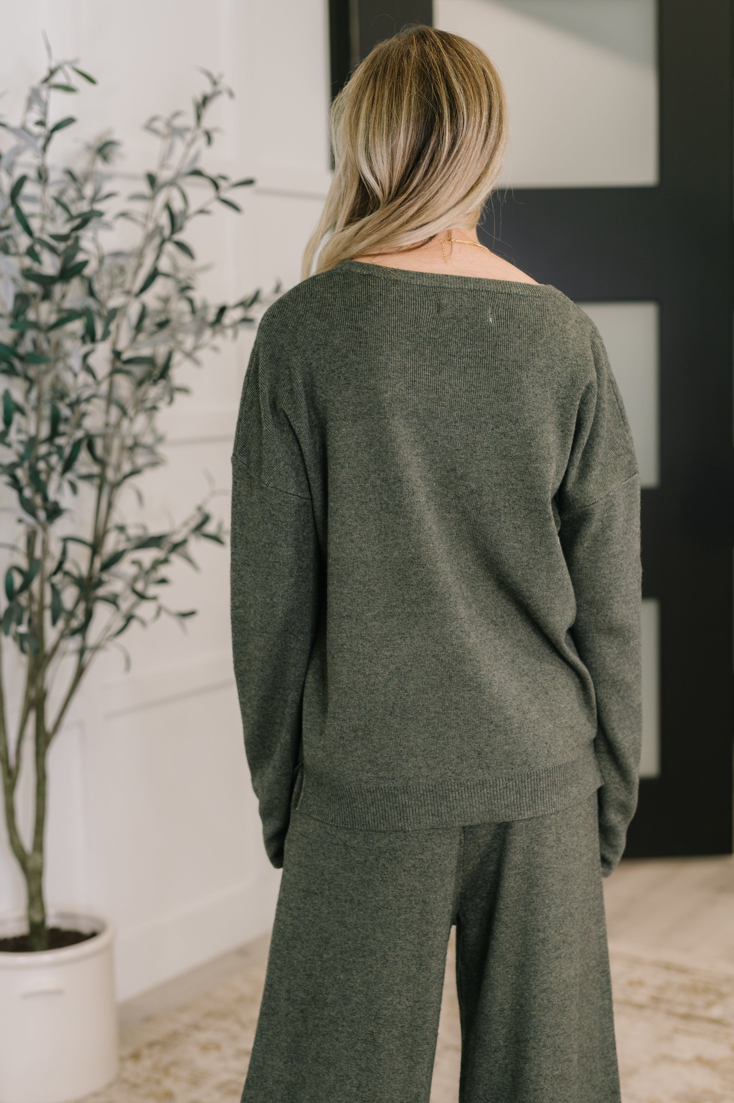 Clove Sweater • Moss