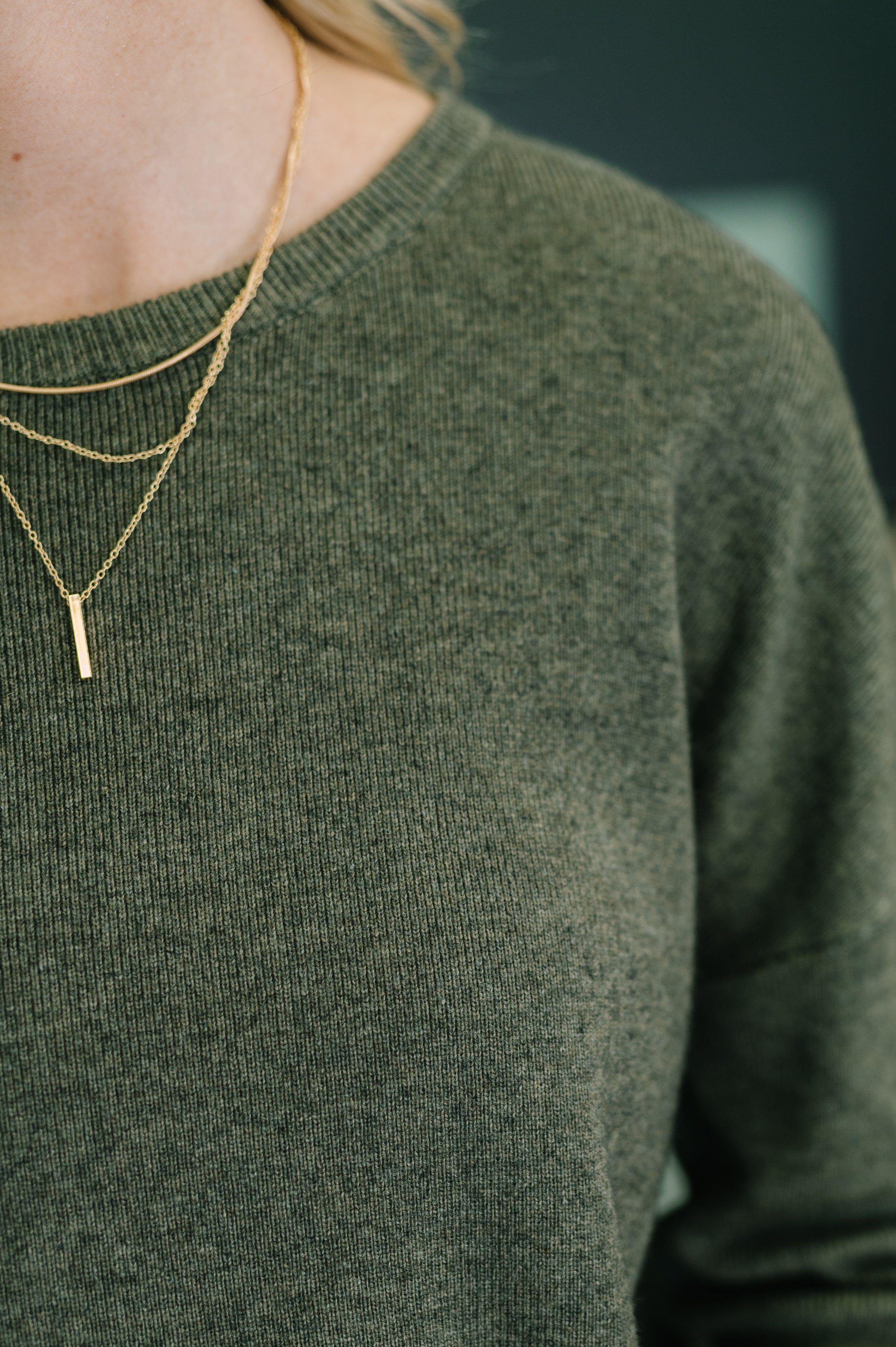 Clove Sweater • Moss