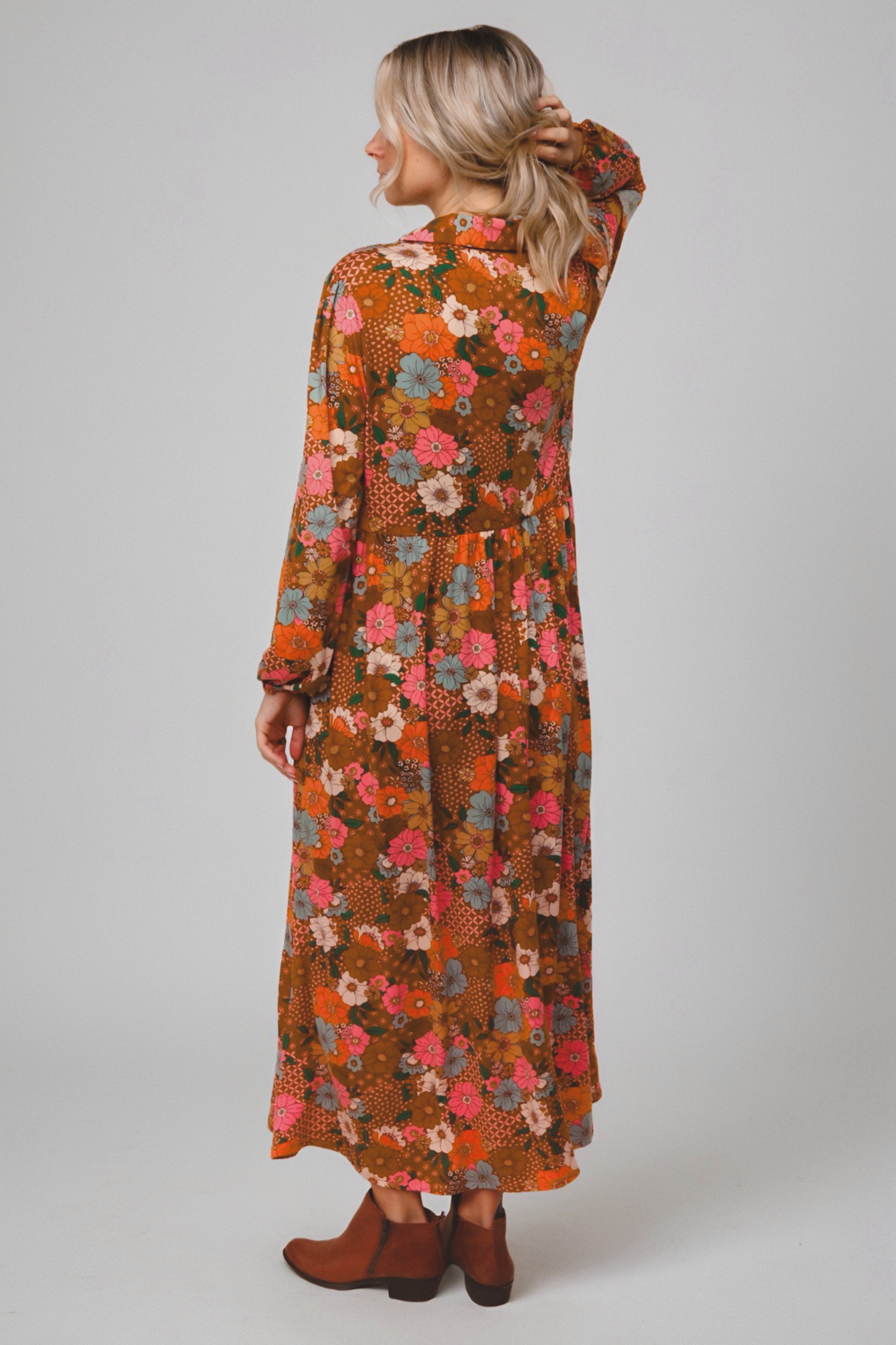 Groovy Garden Maxi Dress