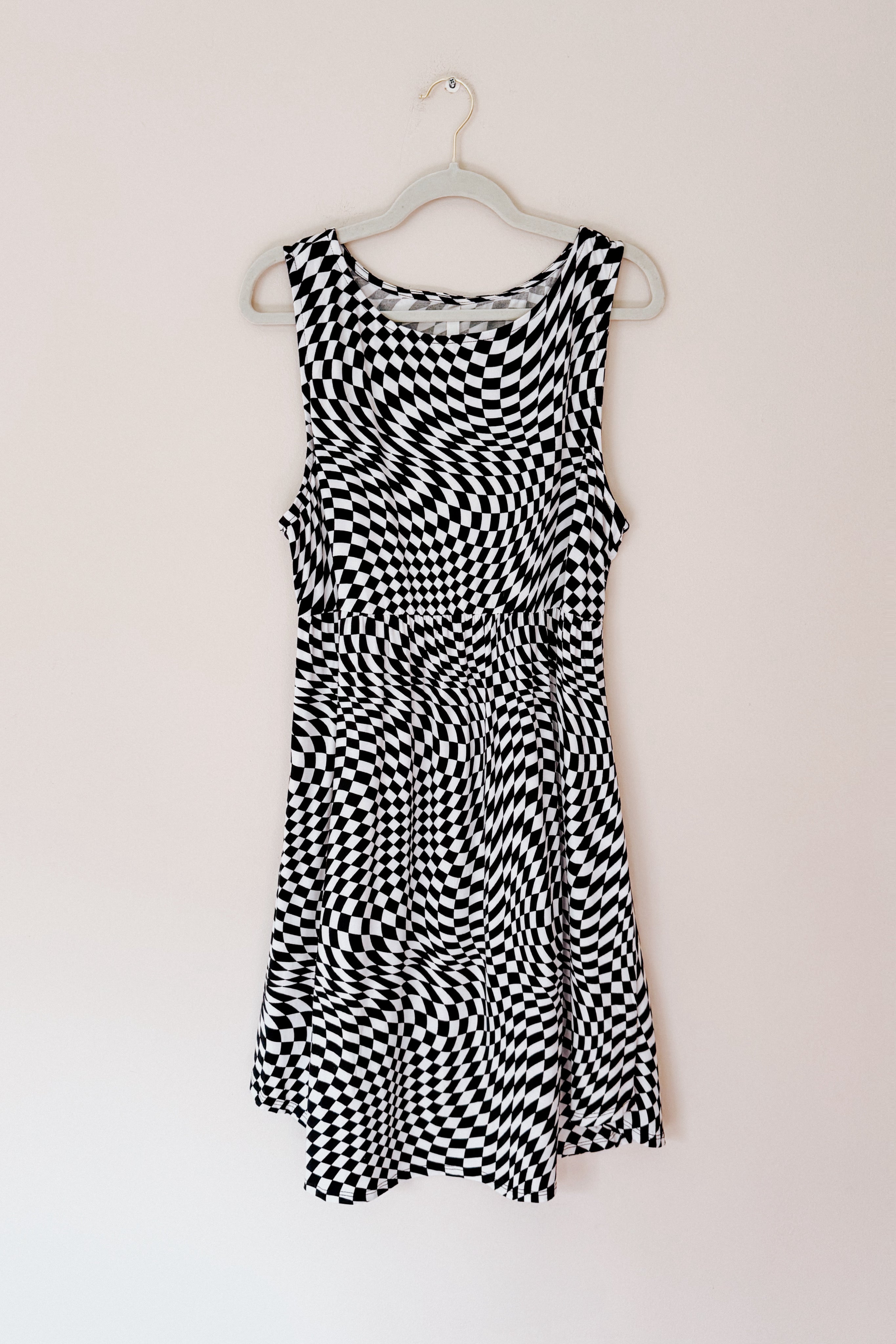 Checkmate Sleeveless Dress