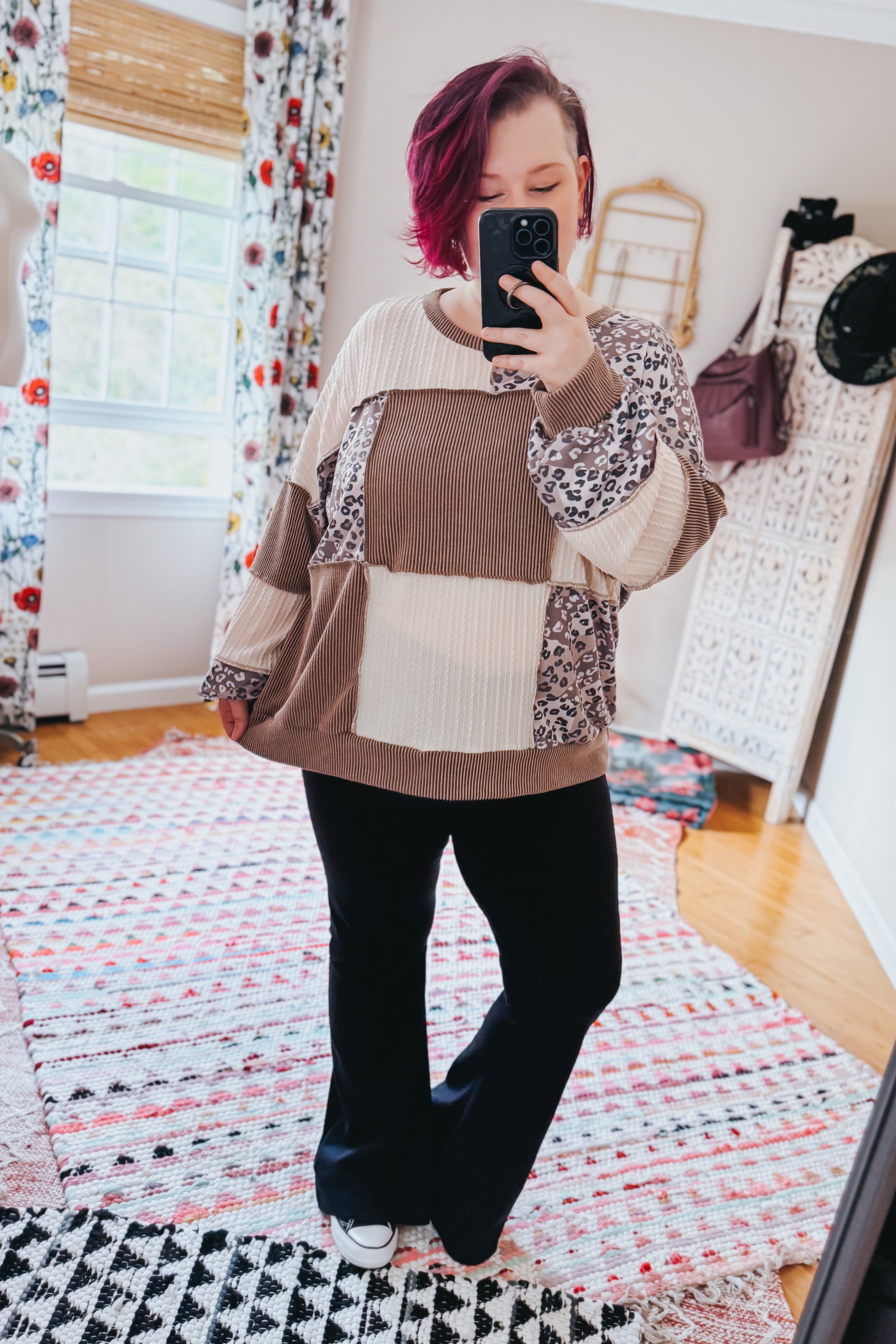 Wild Stitches Cable Knit Sweater