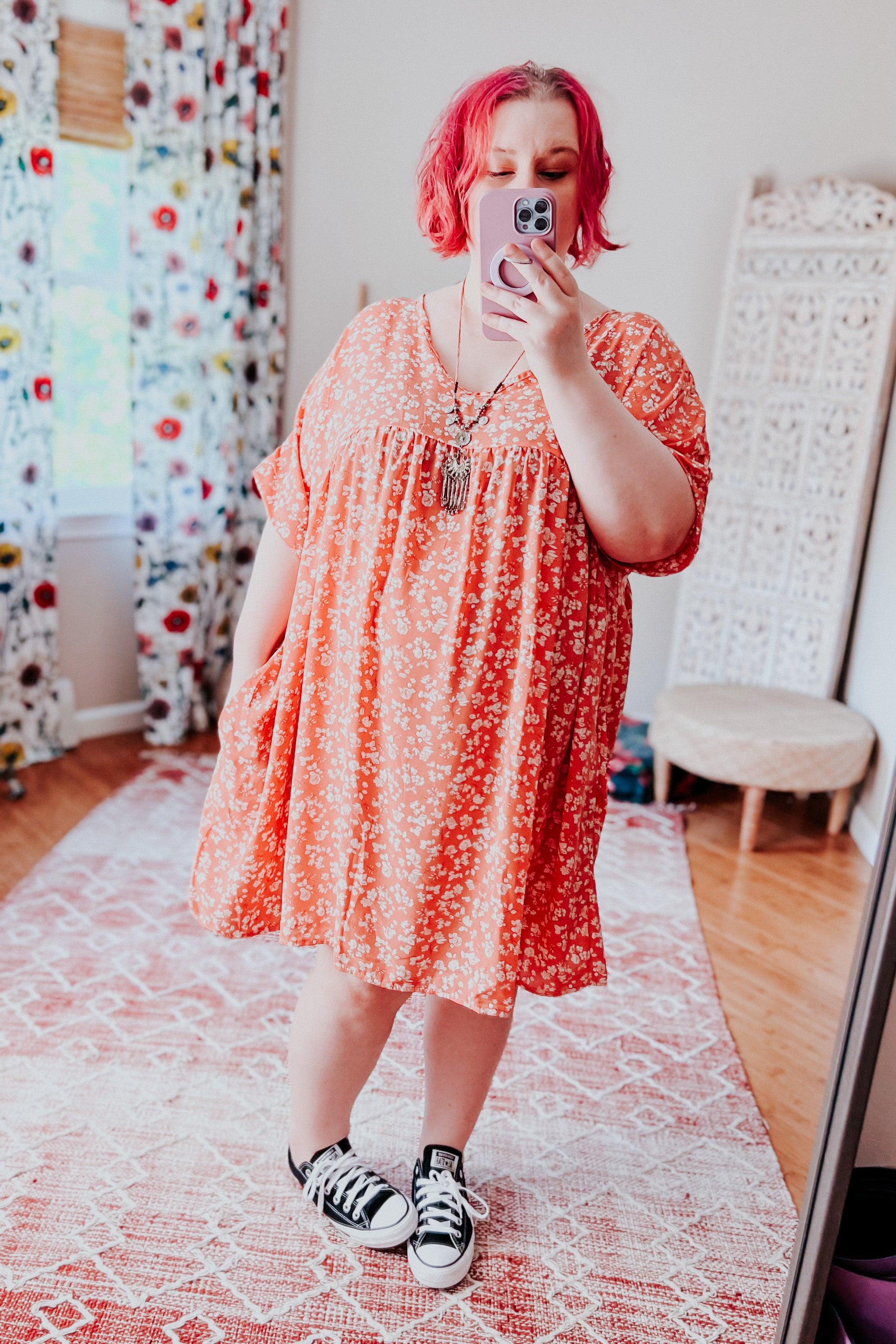 Well This Is Love Floral Dolman Dress