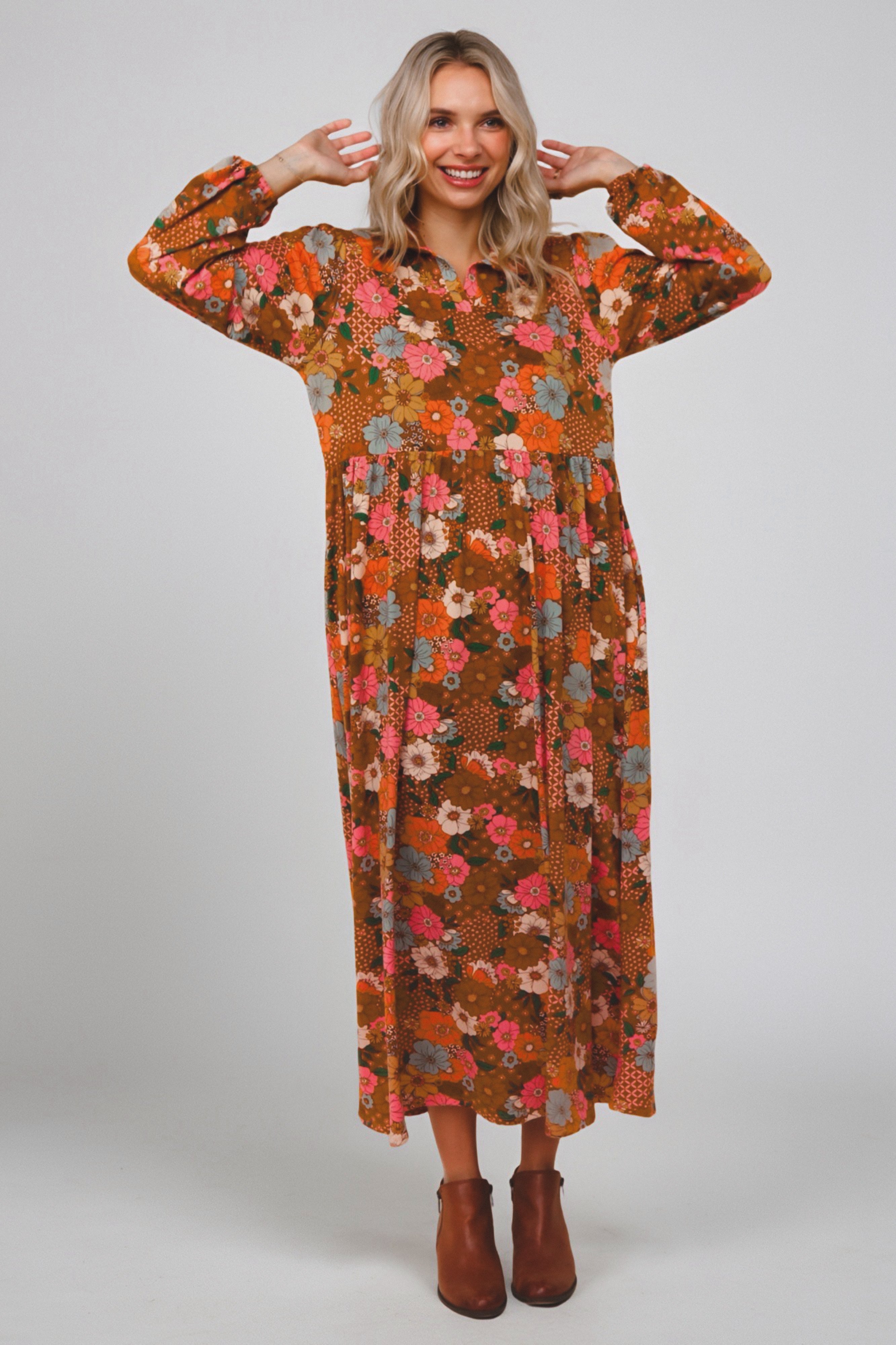 Groovy Garden Maxi Dress