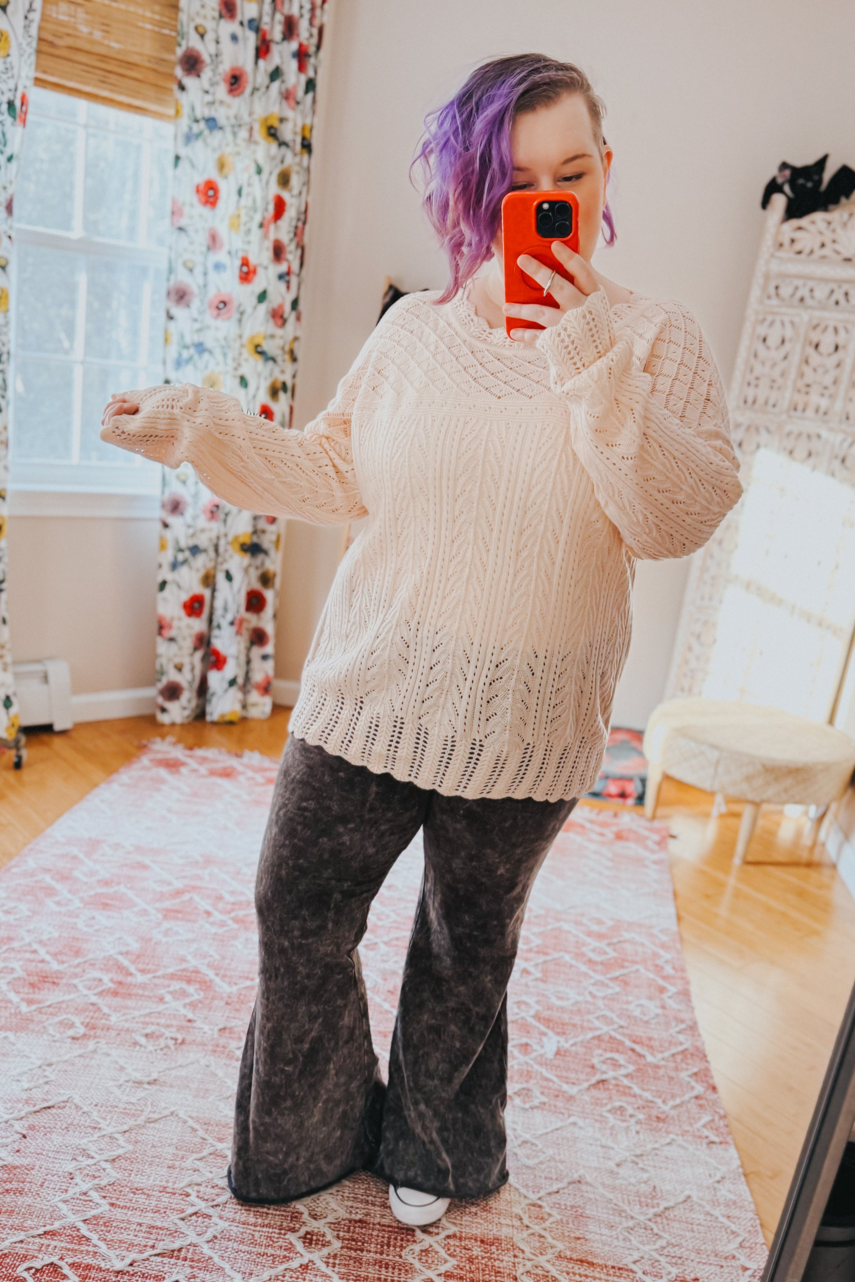 Lightweight hotsell knit sweater