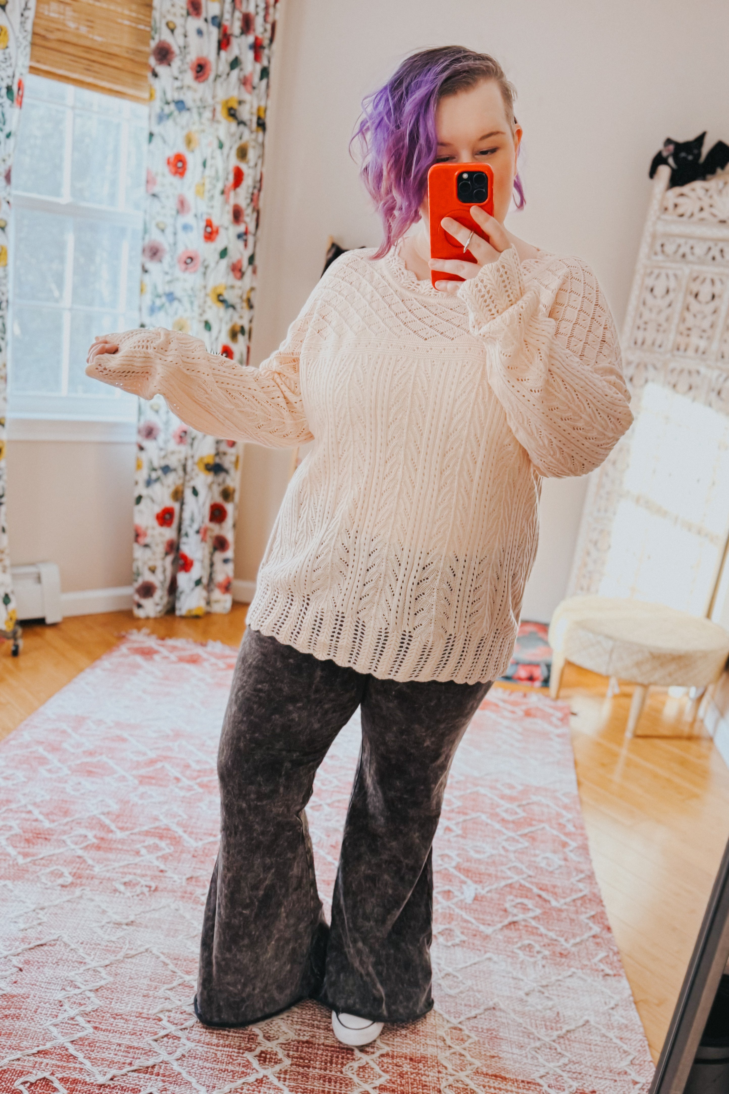 Never Let Down Lightweight Knit Sweater