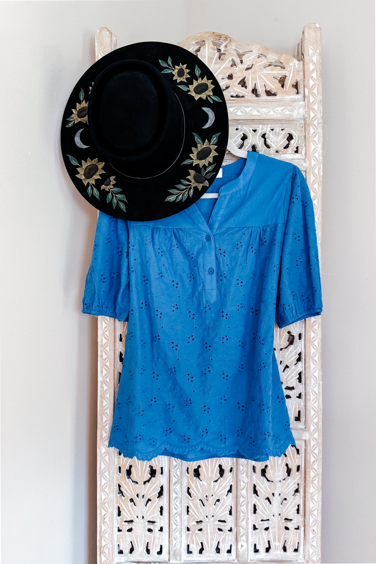 Refined Darling Eyelet Blouse
