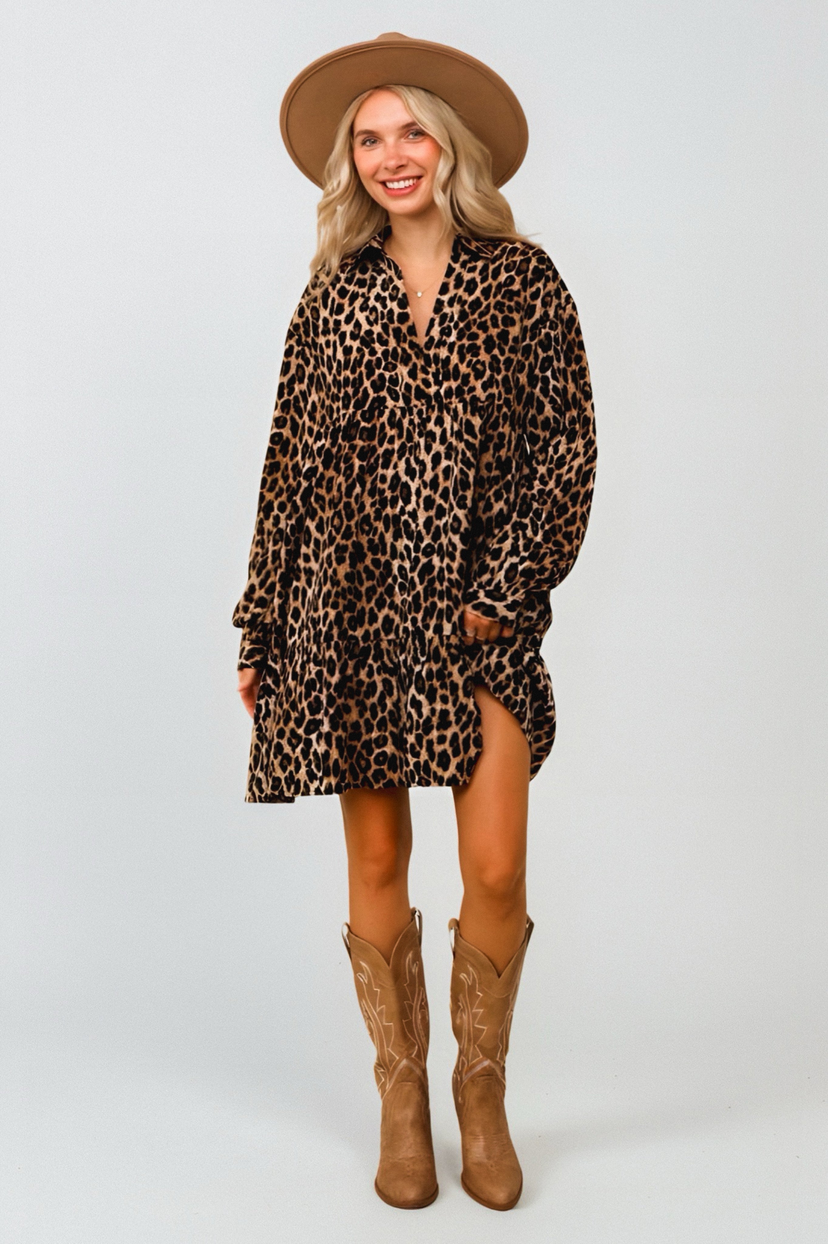 Untamed Beauty Leopard Dress