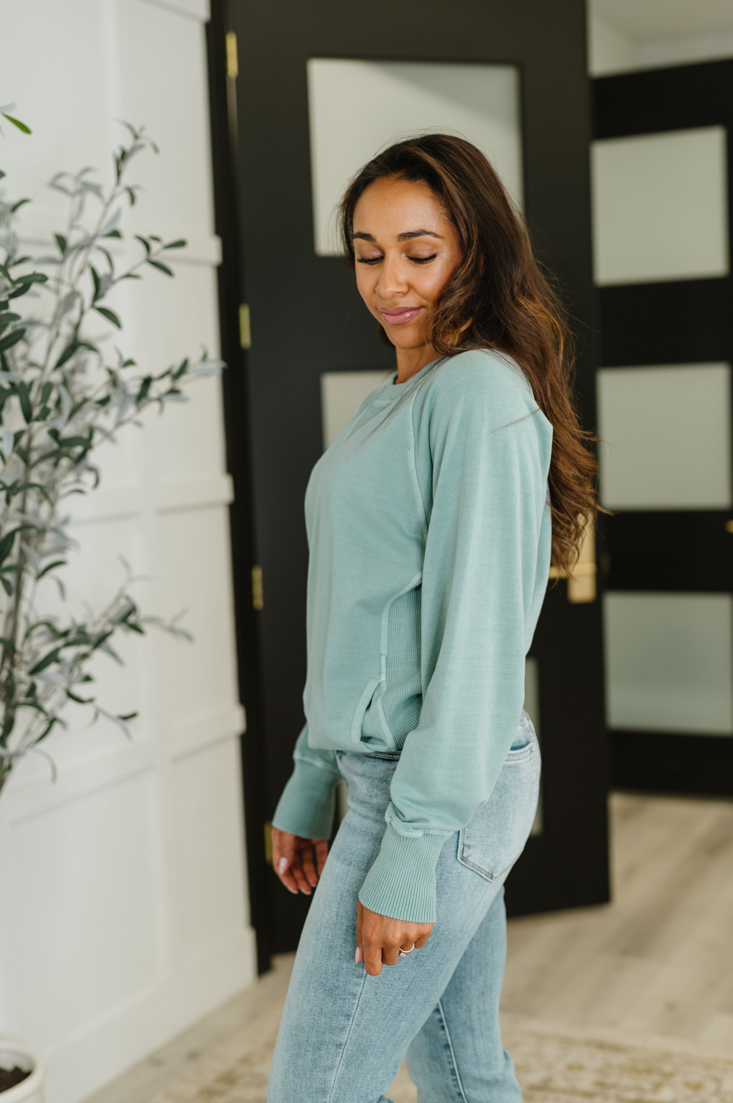 For the Experience Relaxed Pullover • Ash Blue