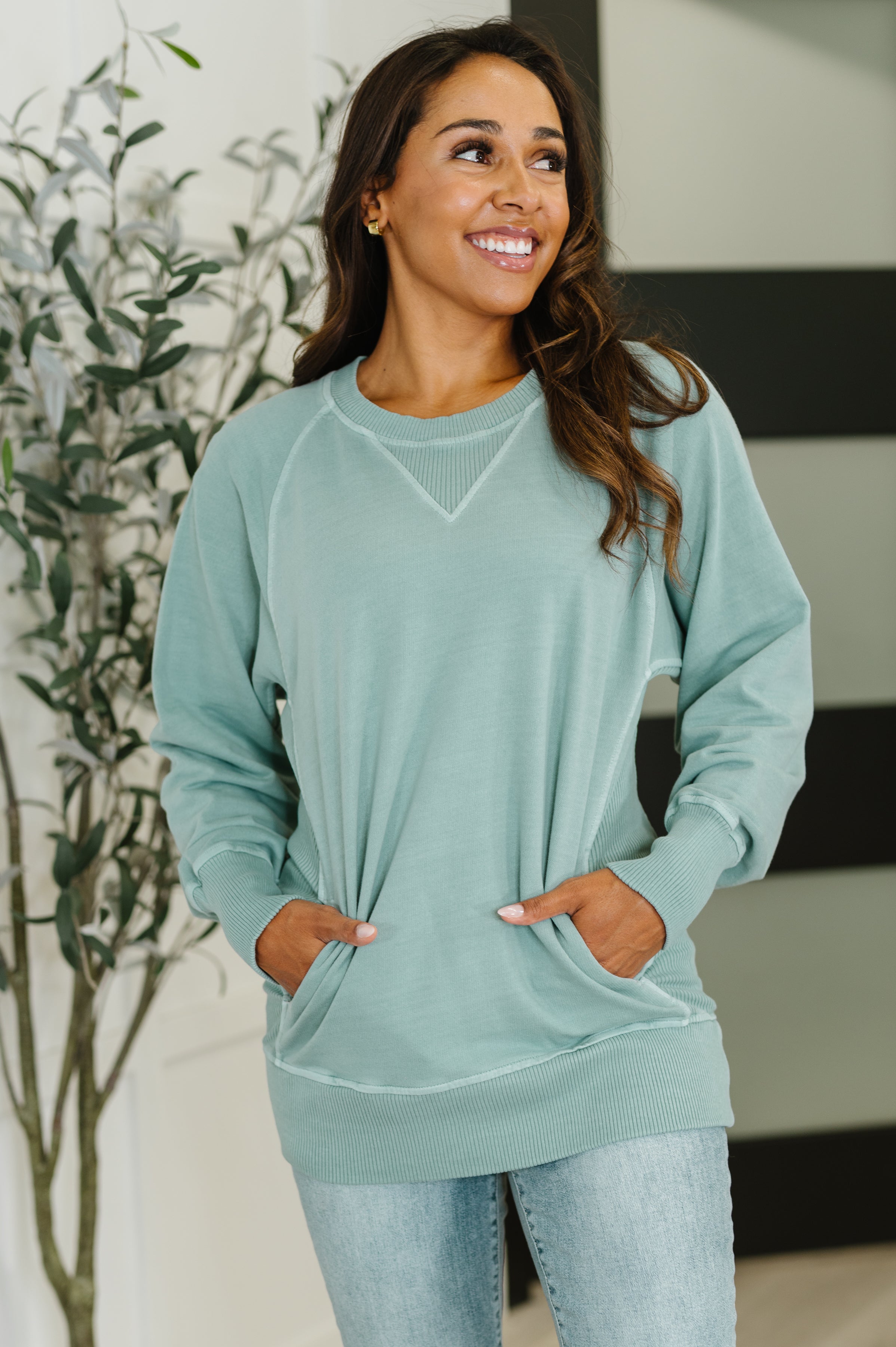 For the Experience Relaxed Pullover • Ash Blue