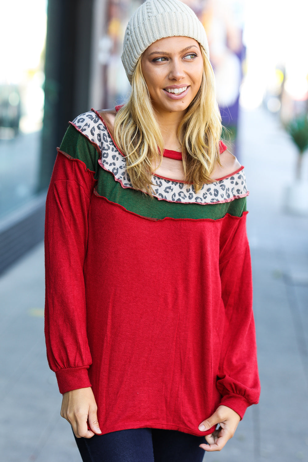 Christmas Red Pullover