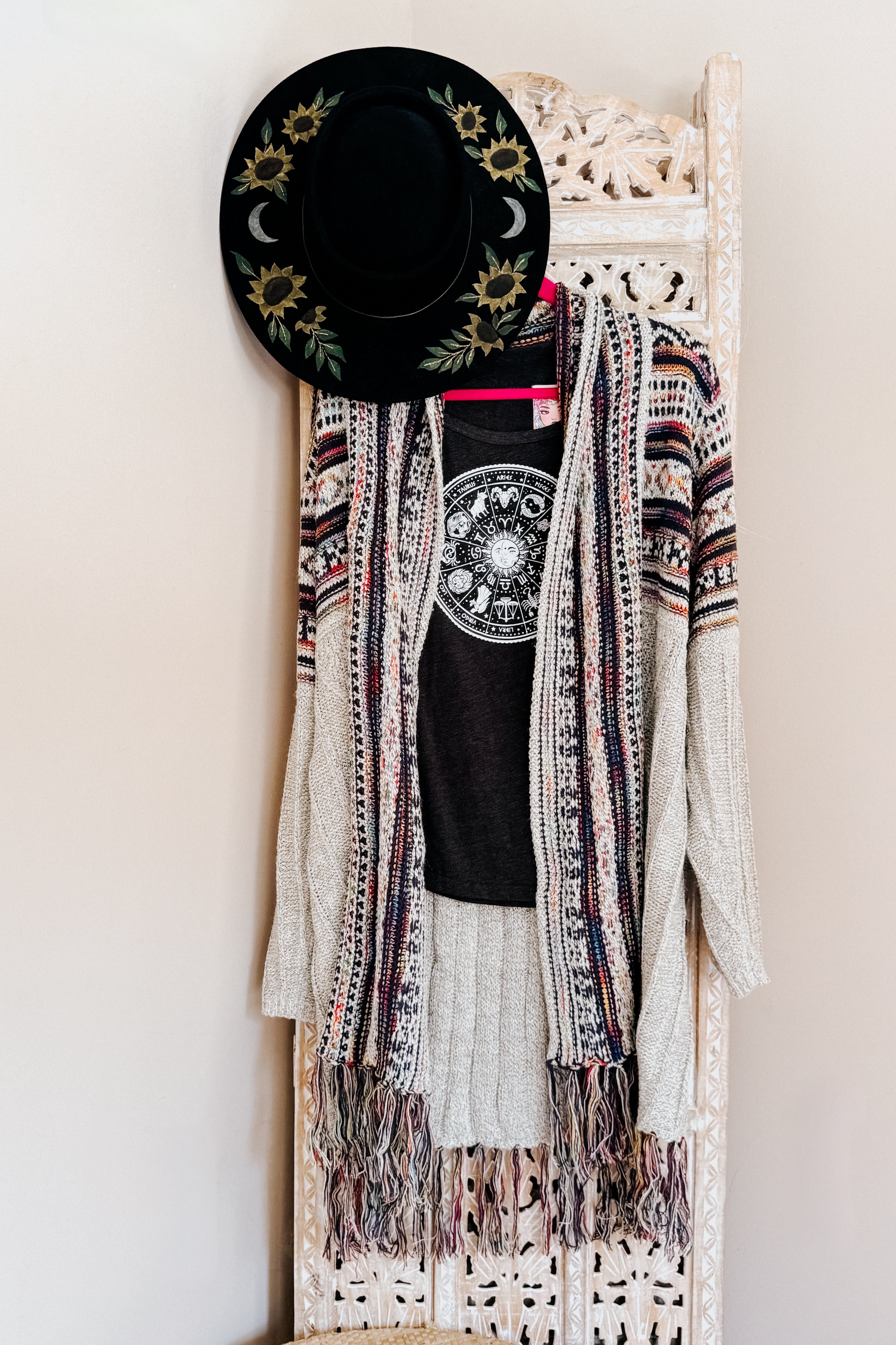 Oh So Lucky Fringe Cardigan
