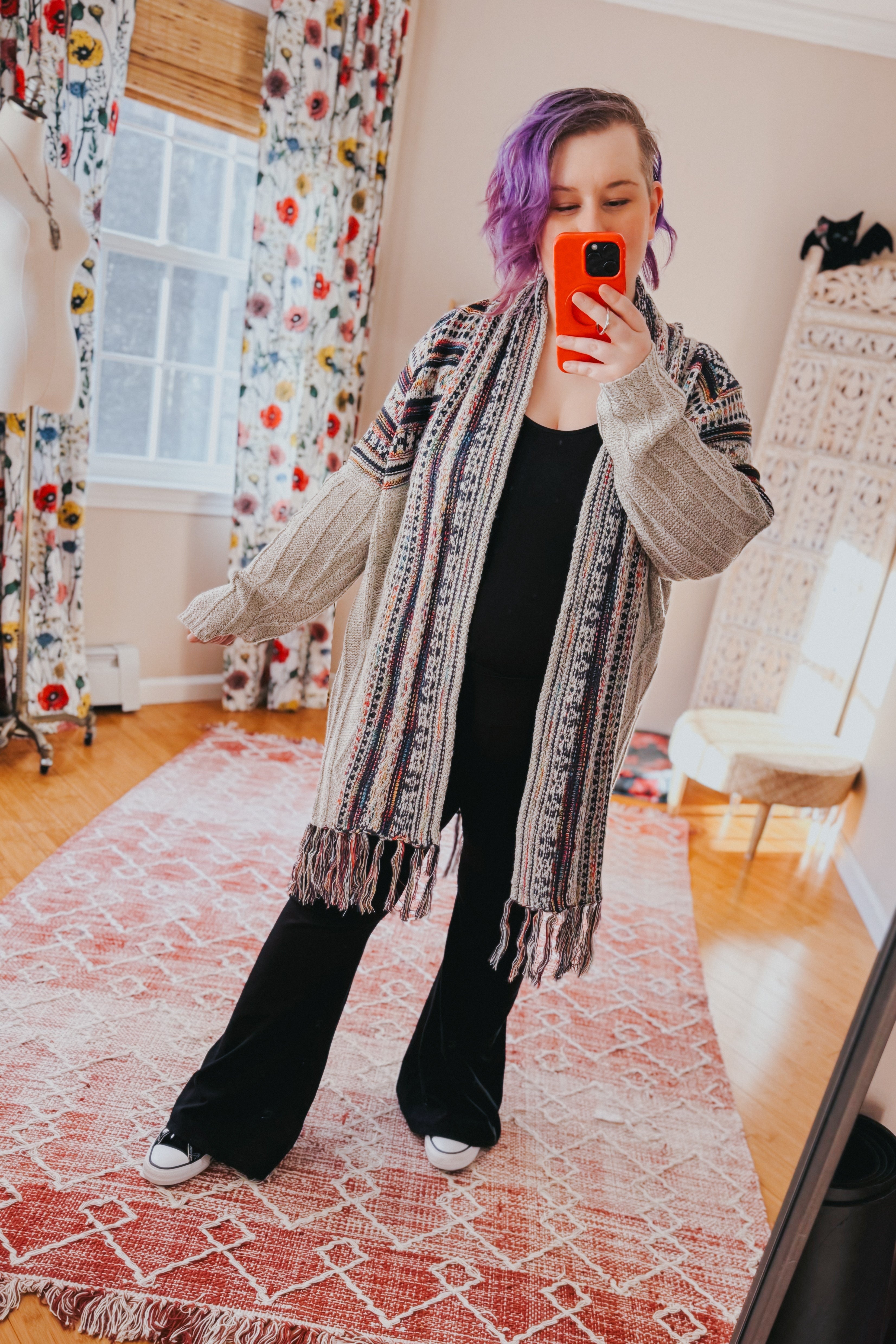 Oh So Lucky Fringe Cardigan