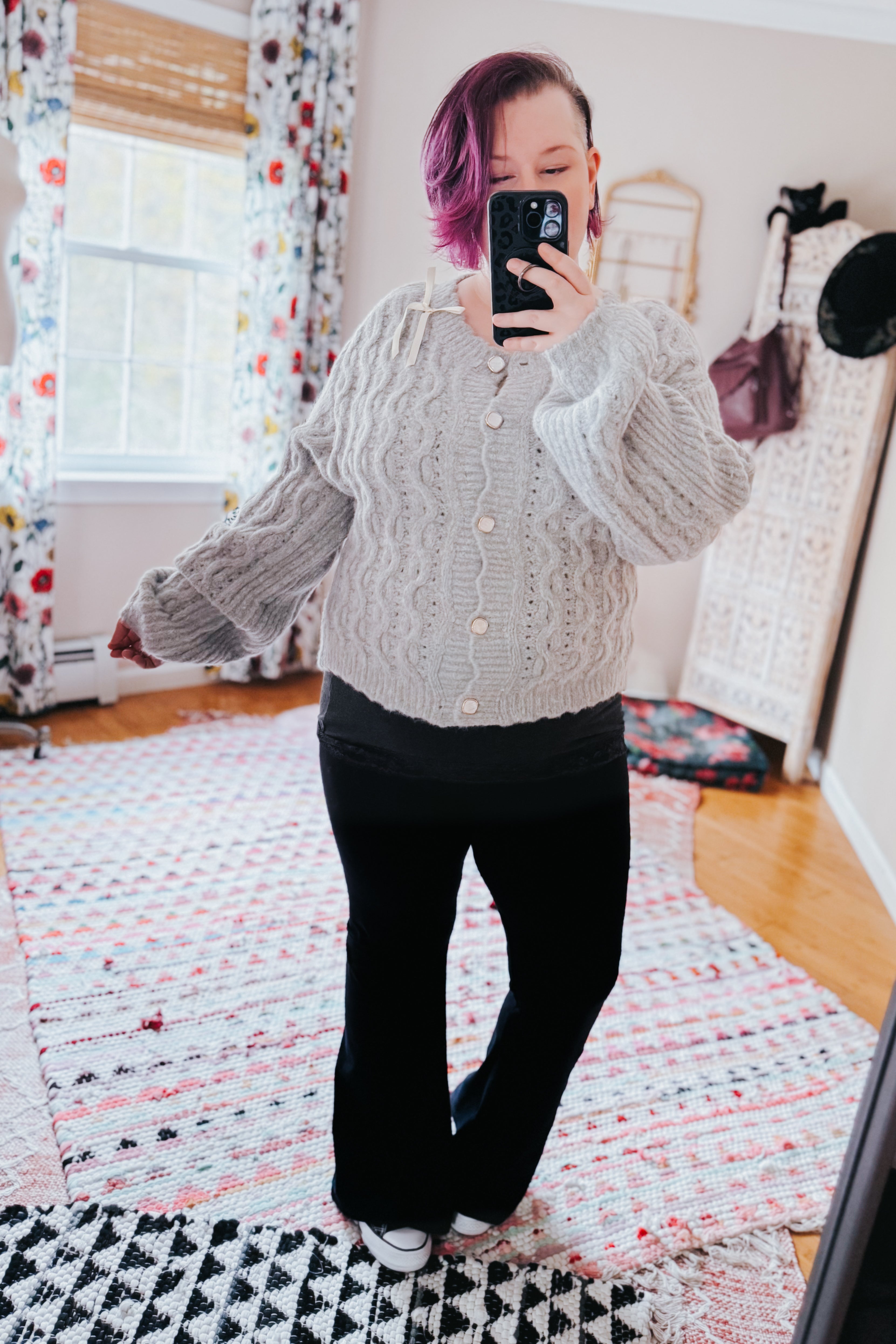 Winter Belle Button Down Sweater