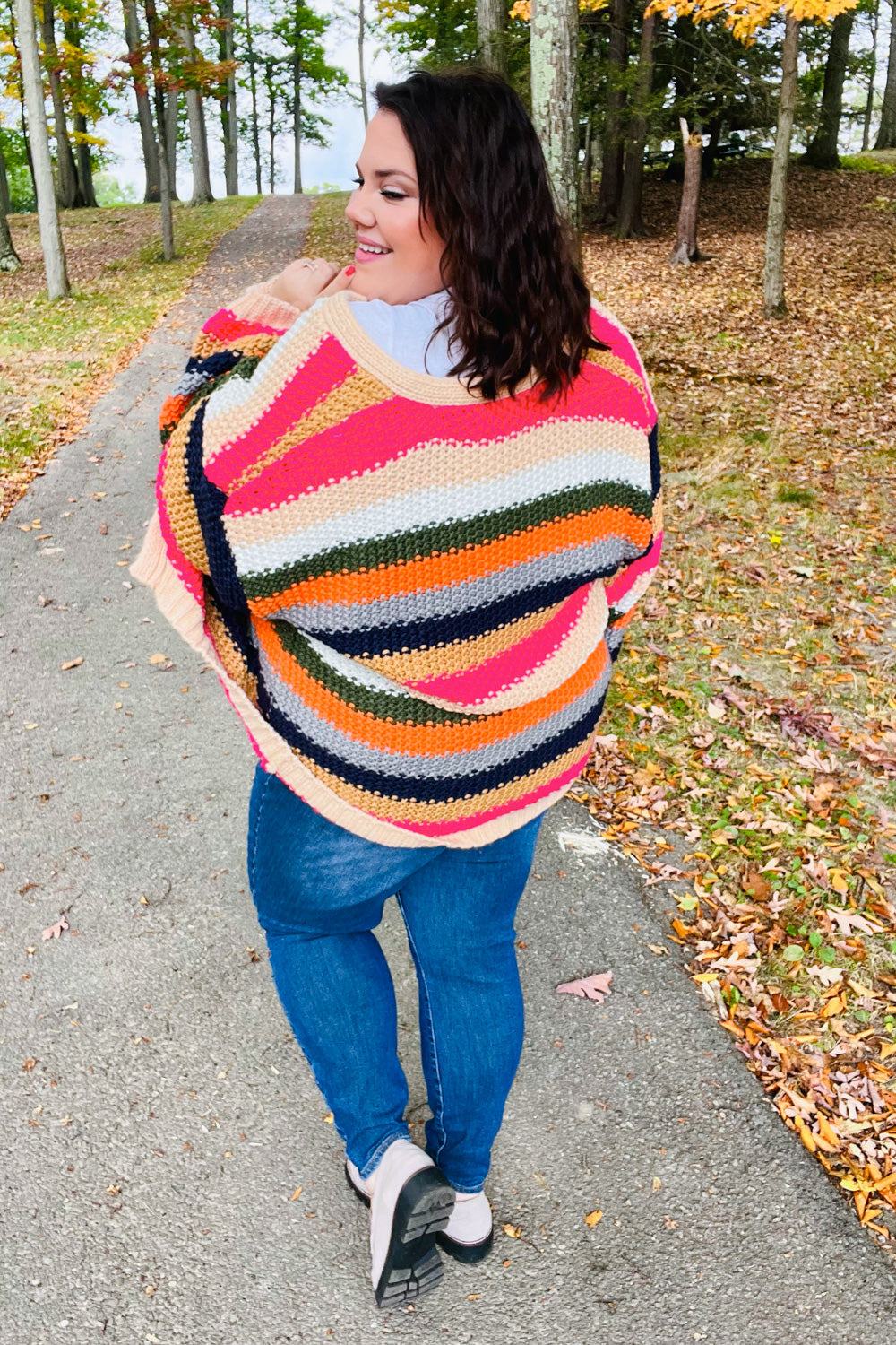 True Colors Crochet Chunky Oversized Cardigan