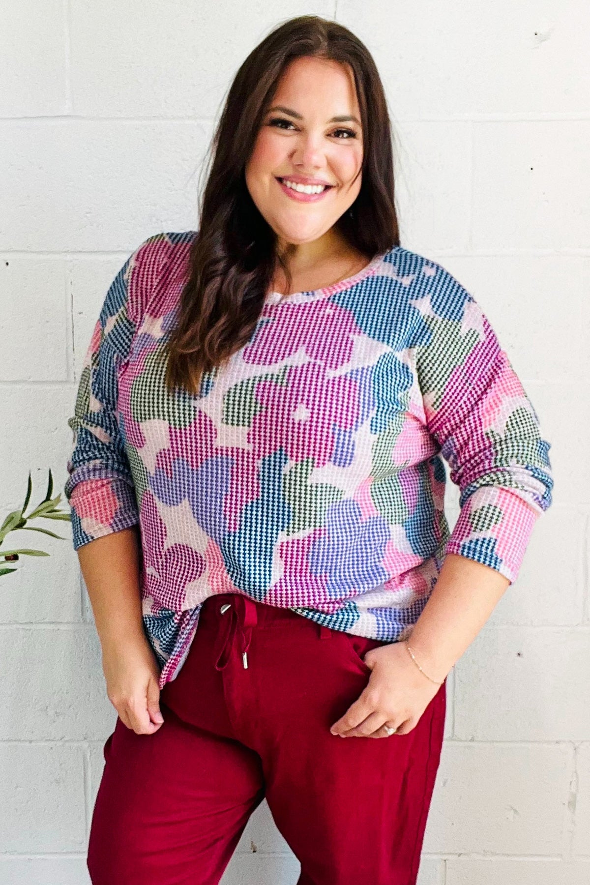 Beautiful You Floral Knit Top