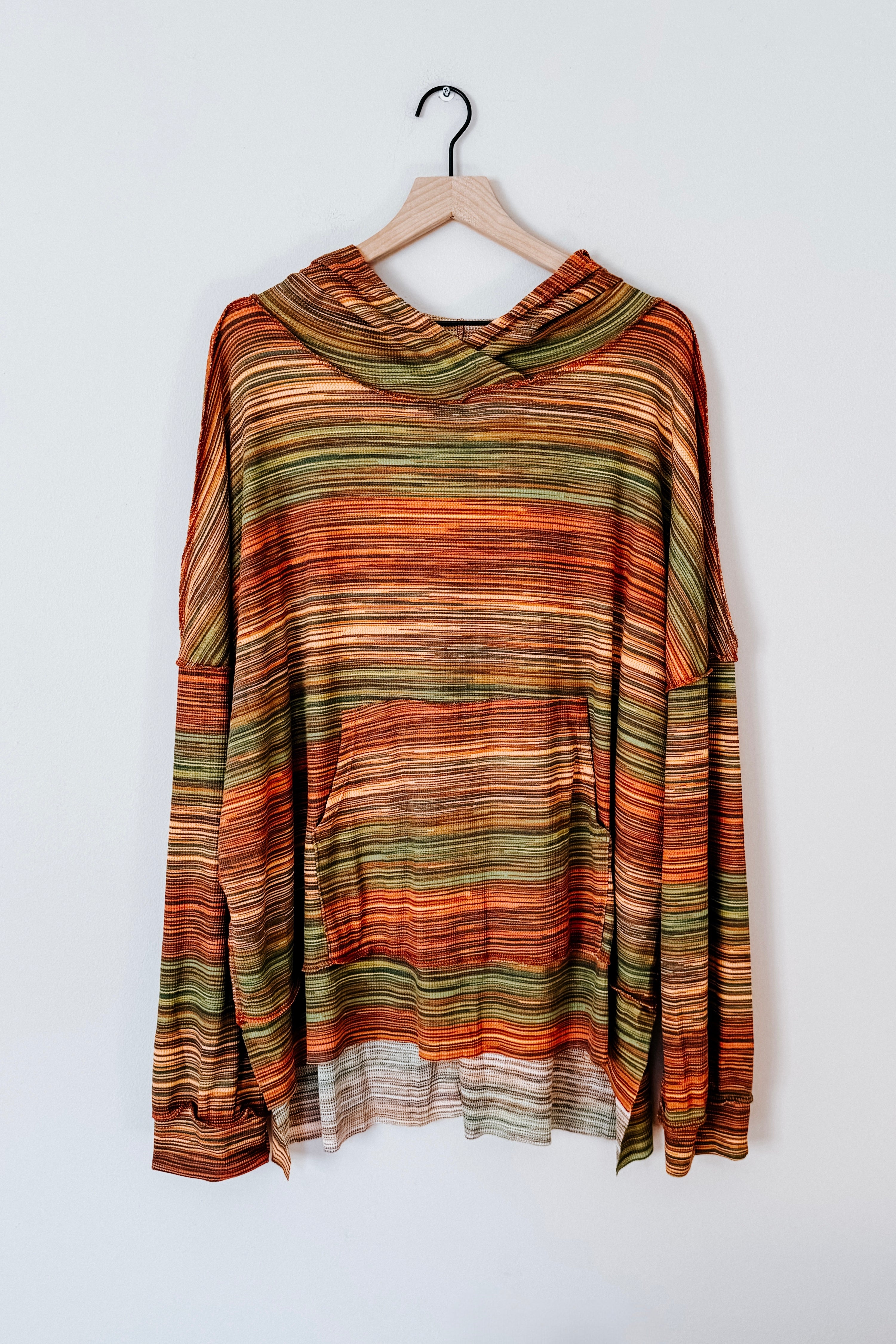 Feeling So High Space Dye Thermal Hoodie