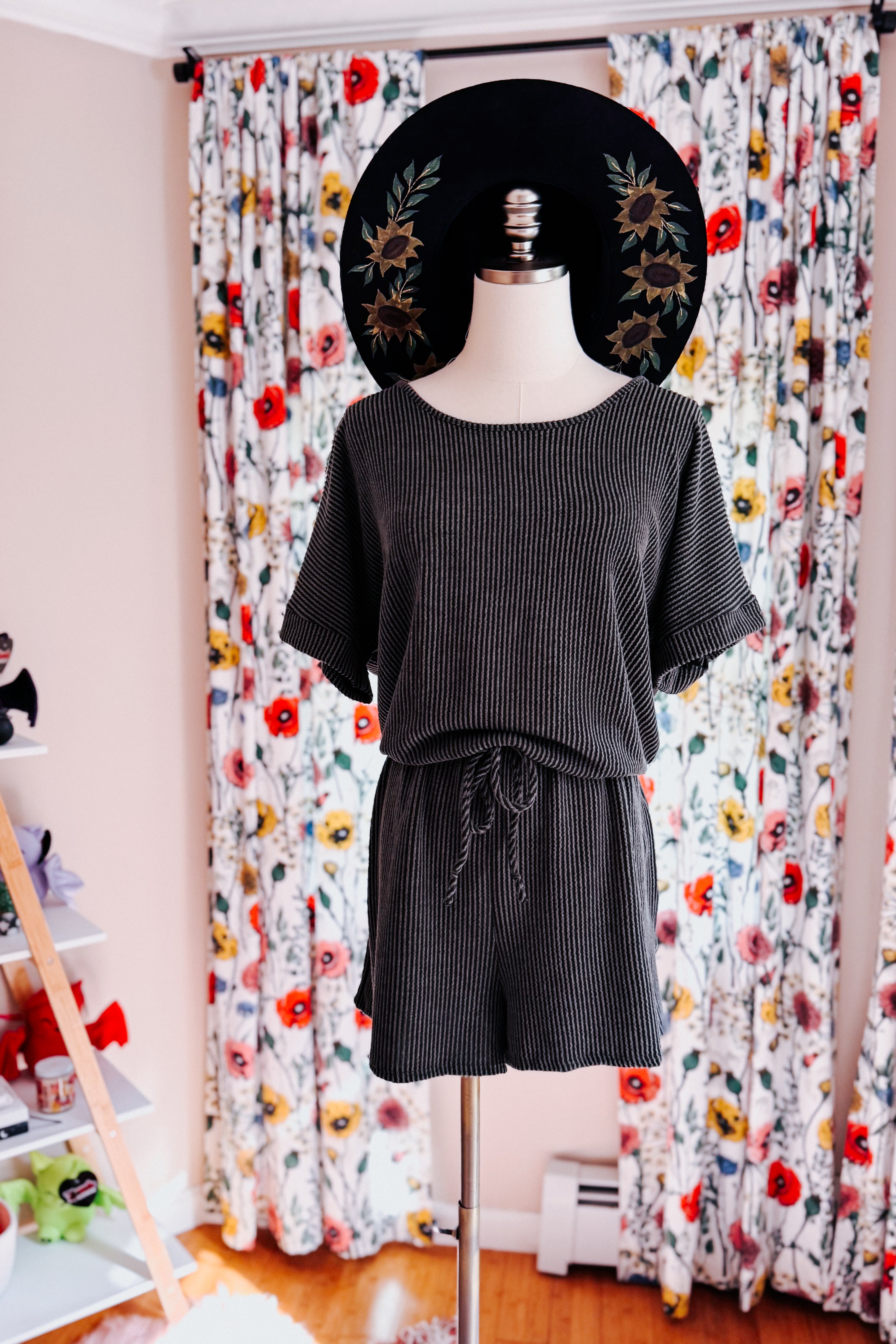 Tide Breaker Rib Knit Romper