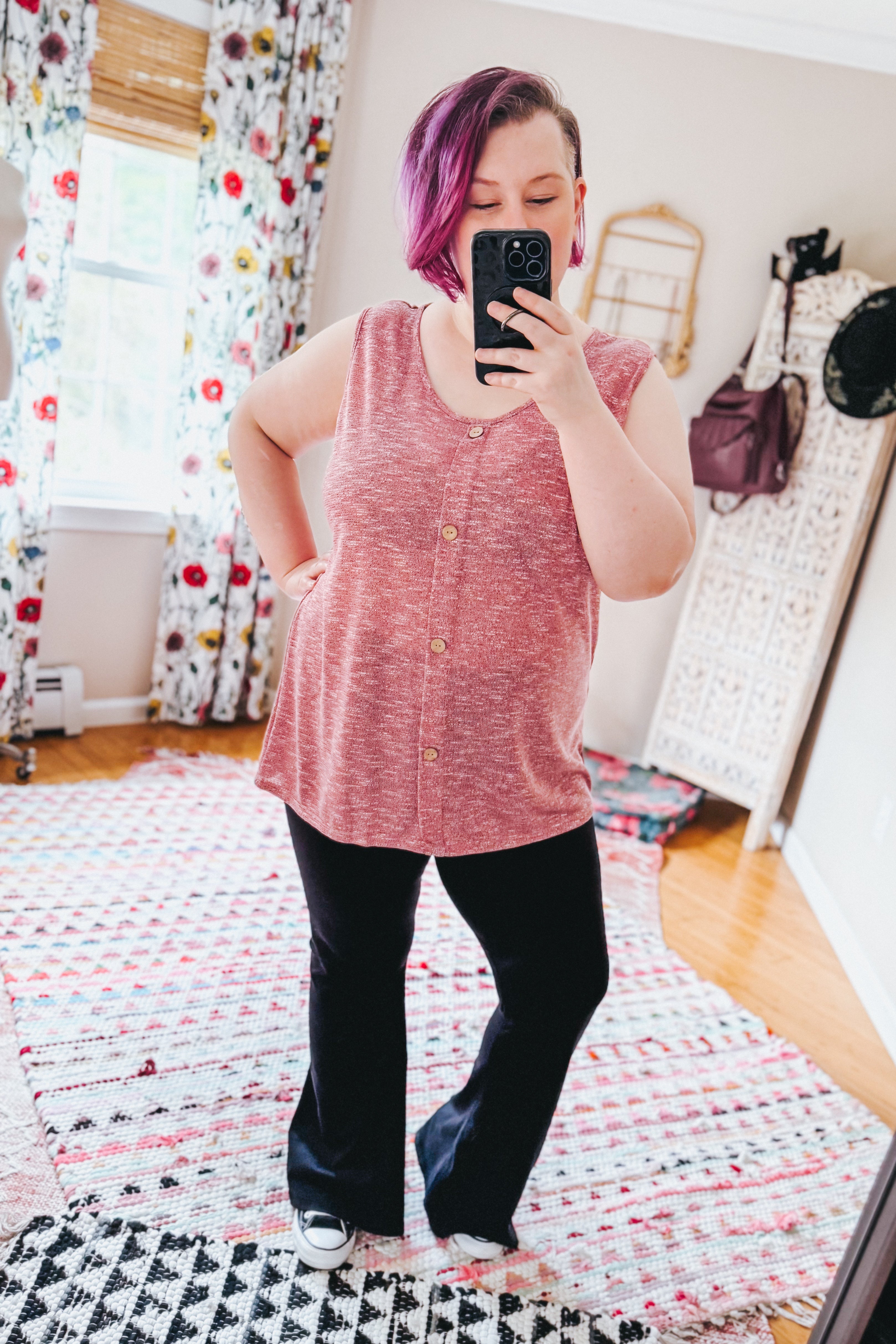 Crushed Petal Top