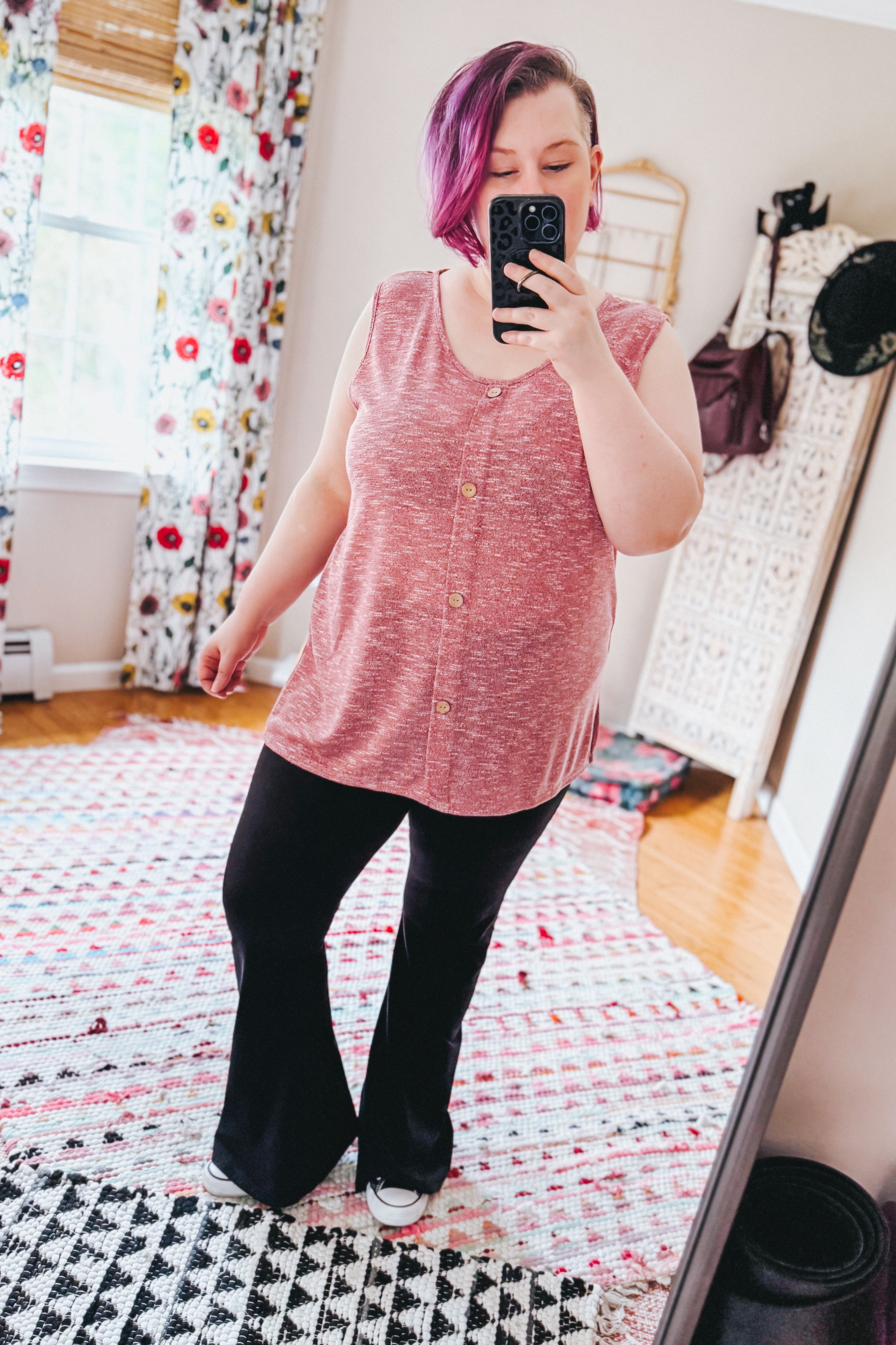 Crushed Petal Top
