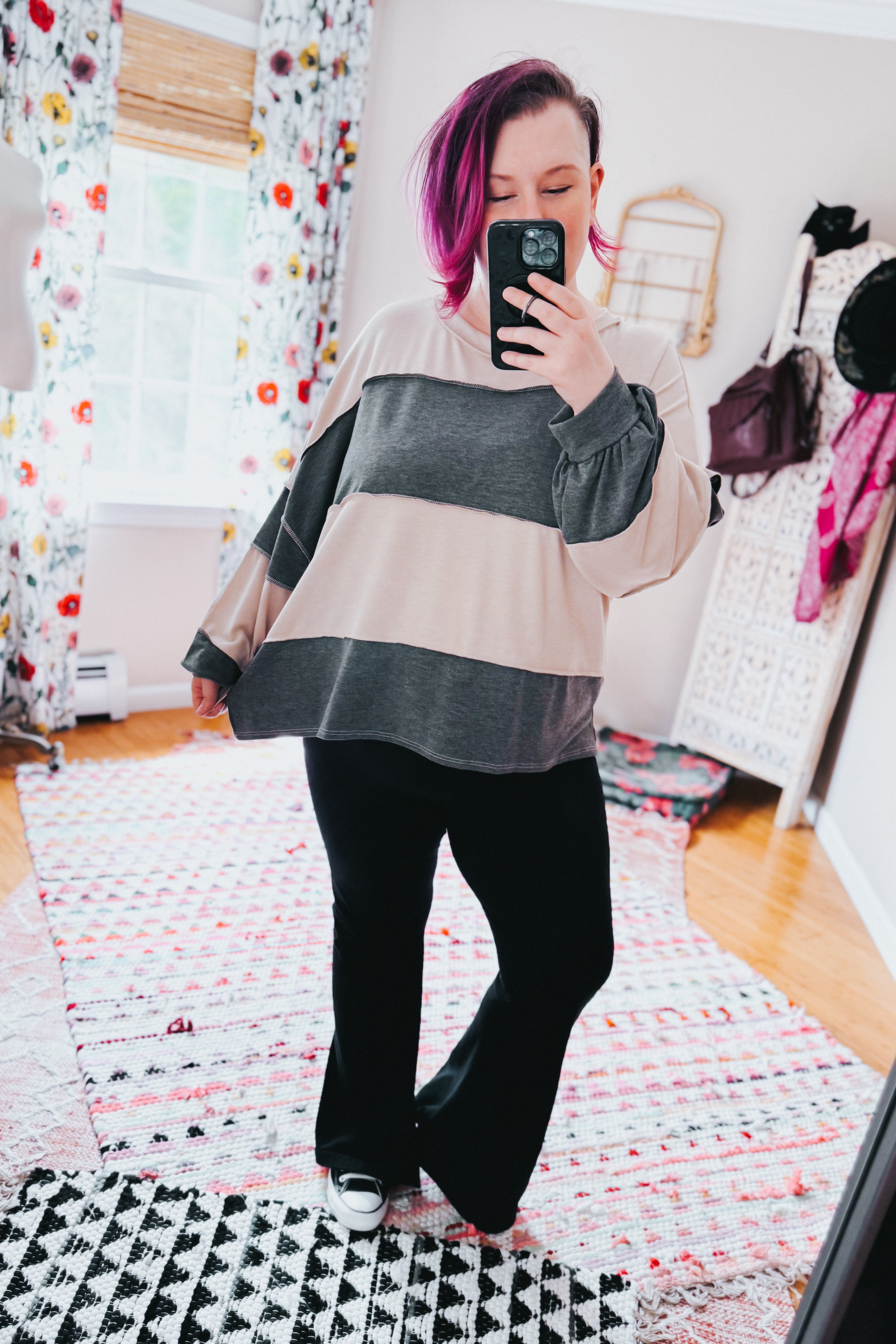 At the Block Party Pullover • Dusty Teal