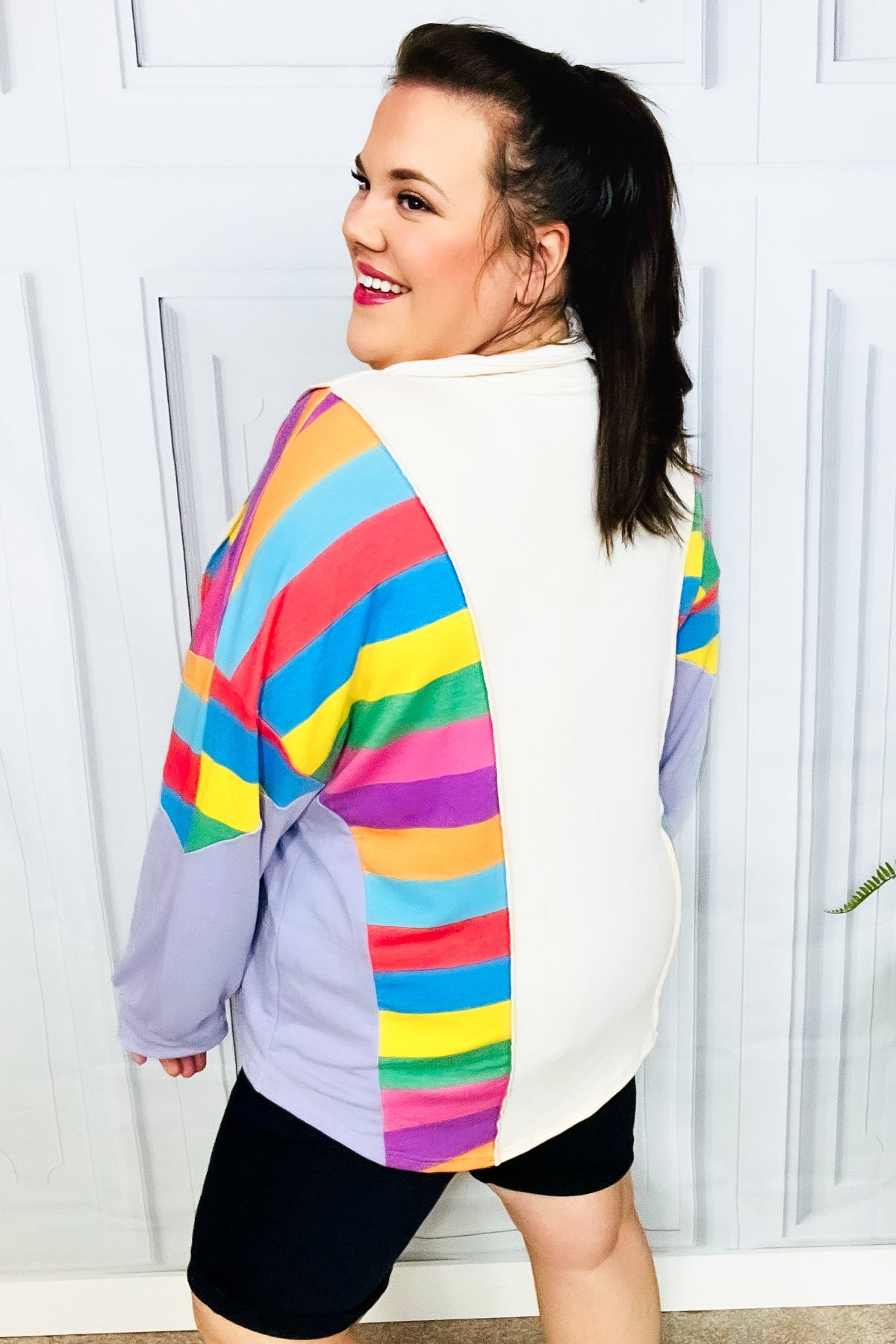 Feeling Bold Striped Pullover