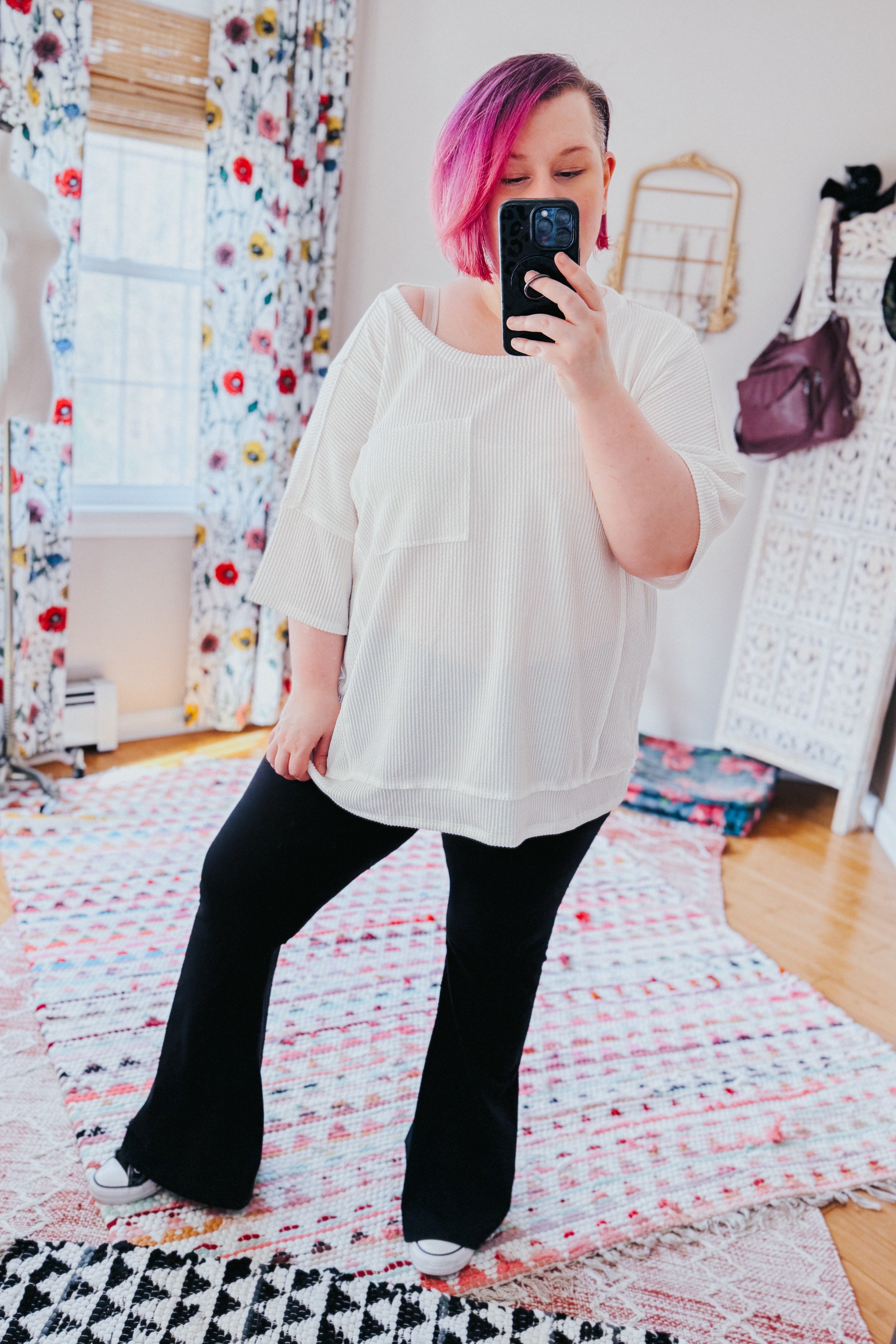 Weekend Vibes Oversized Top