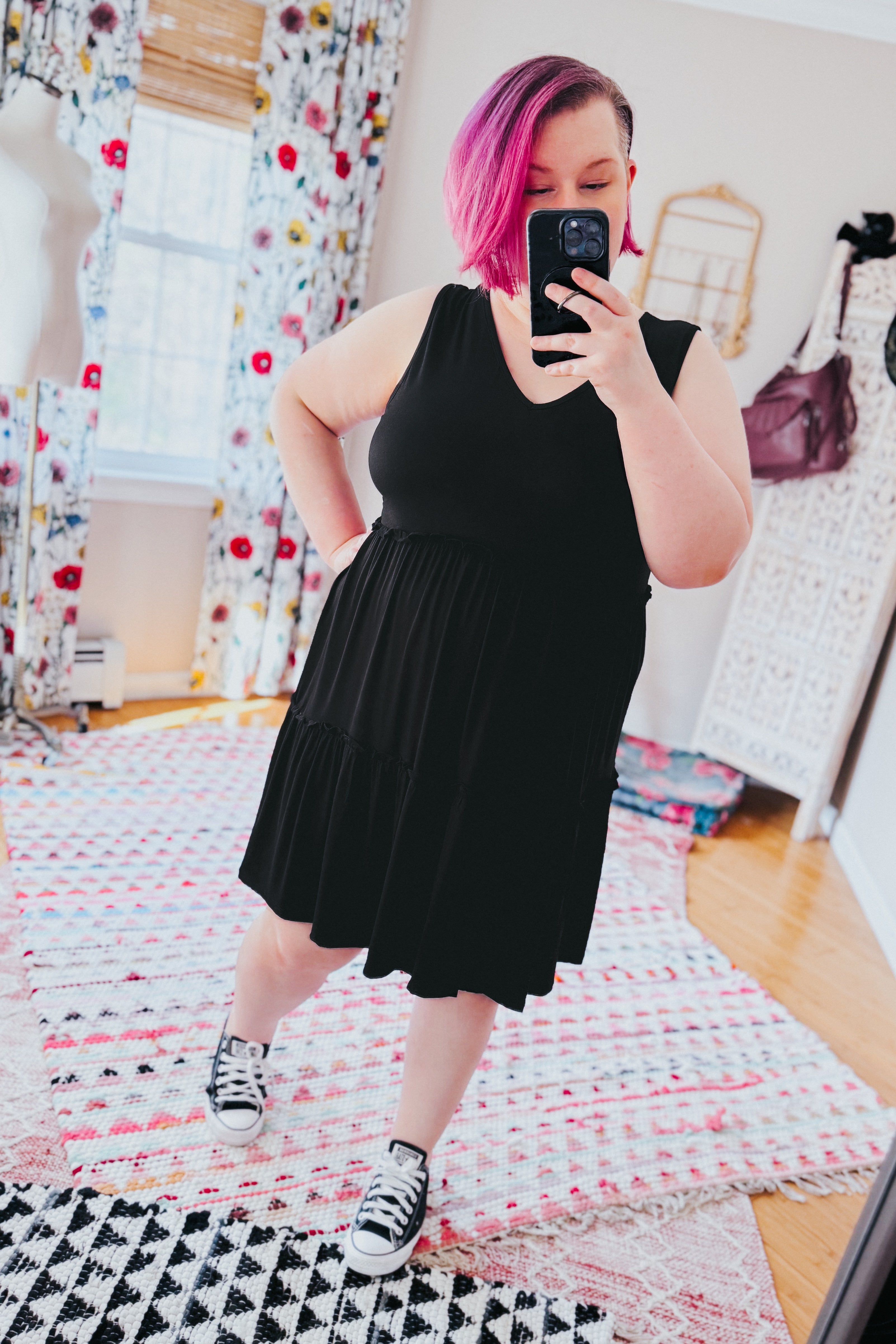 Effortless Charm Tiered Dress