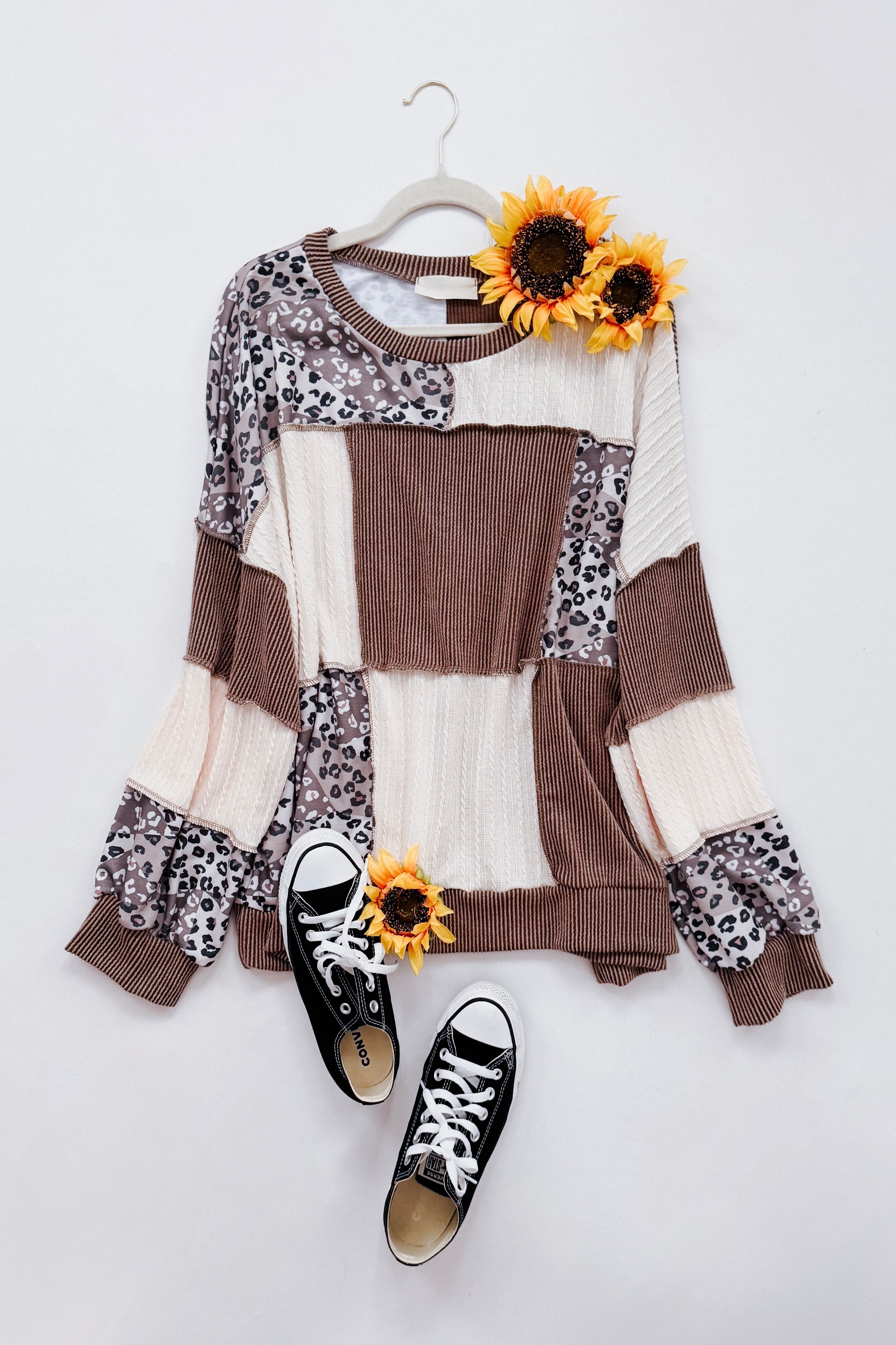 Wild Stitches Cable Knit Sweater