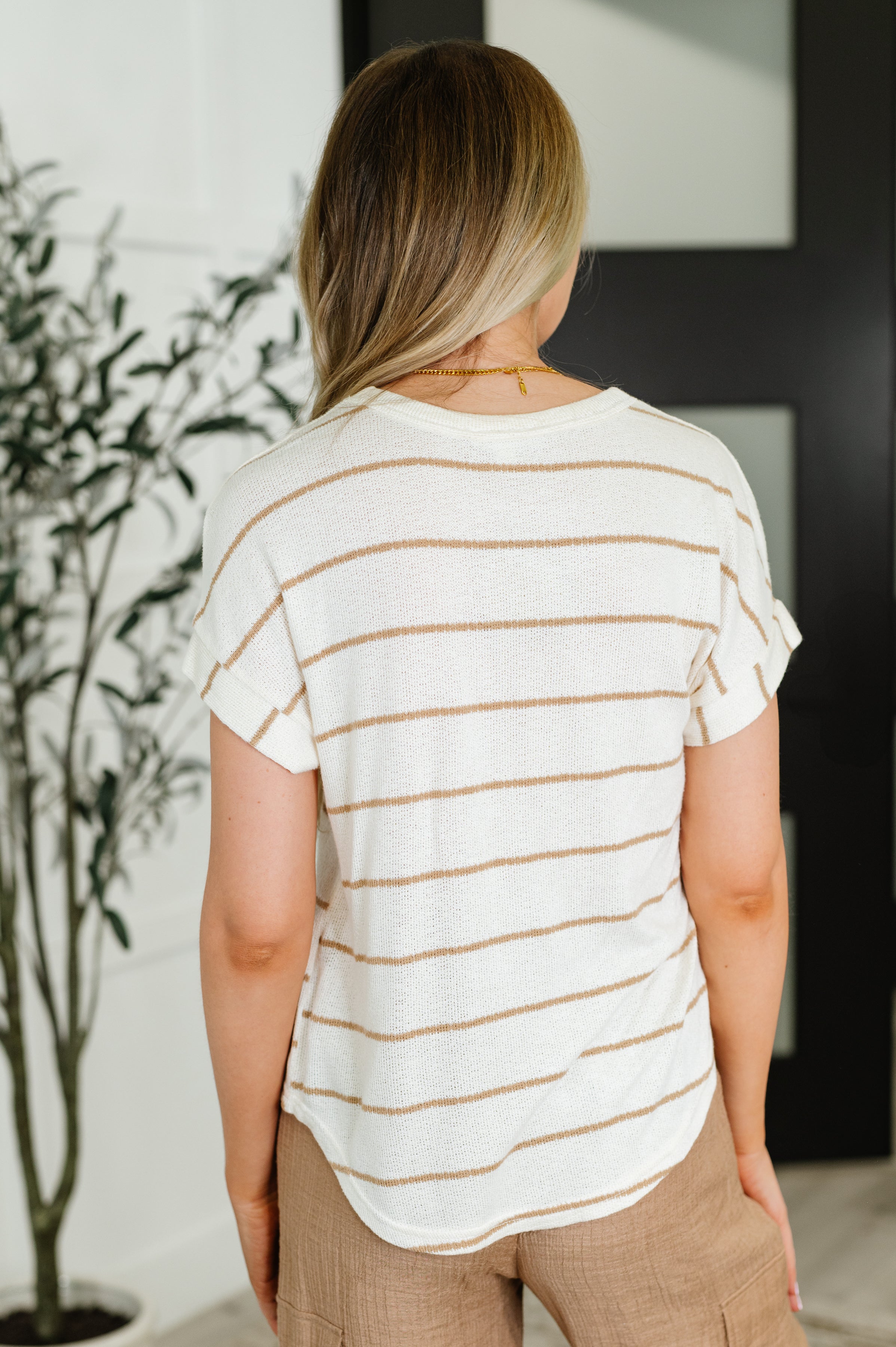 Jump Into It Textured Knit Top
