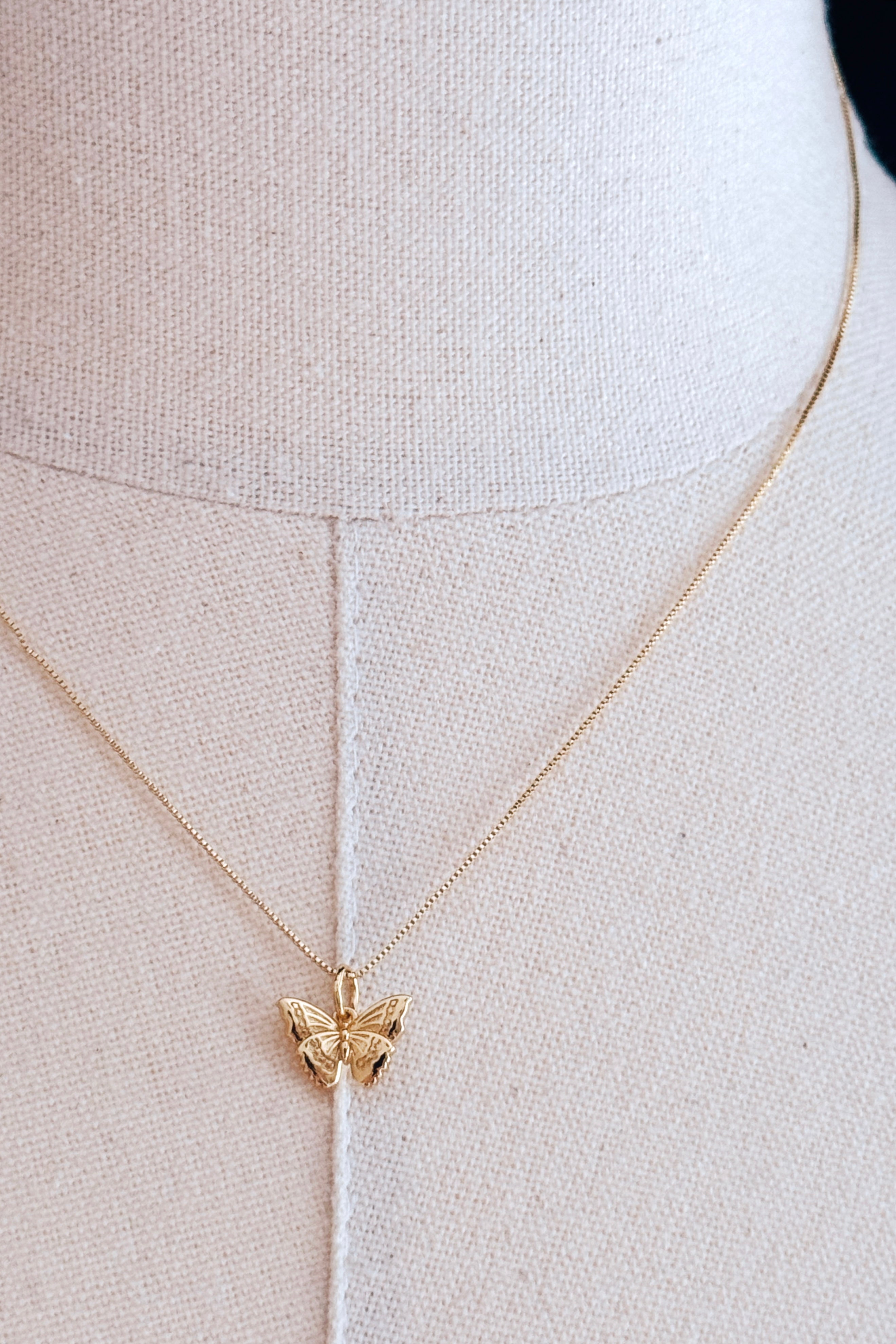 Belinda Dainty Butterfly Necklace