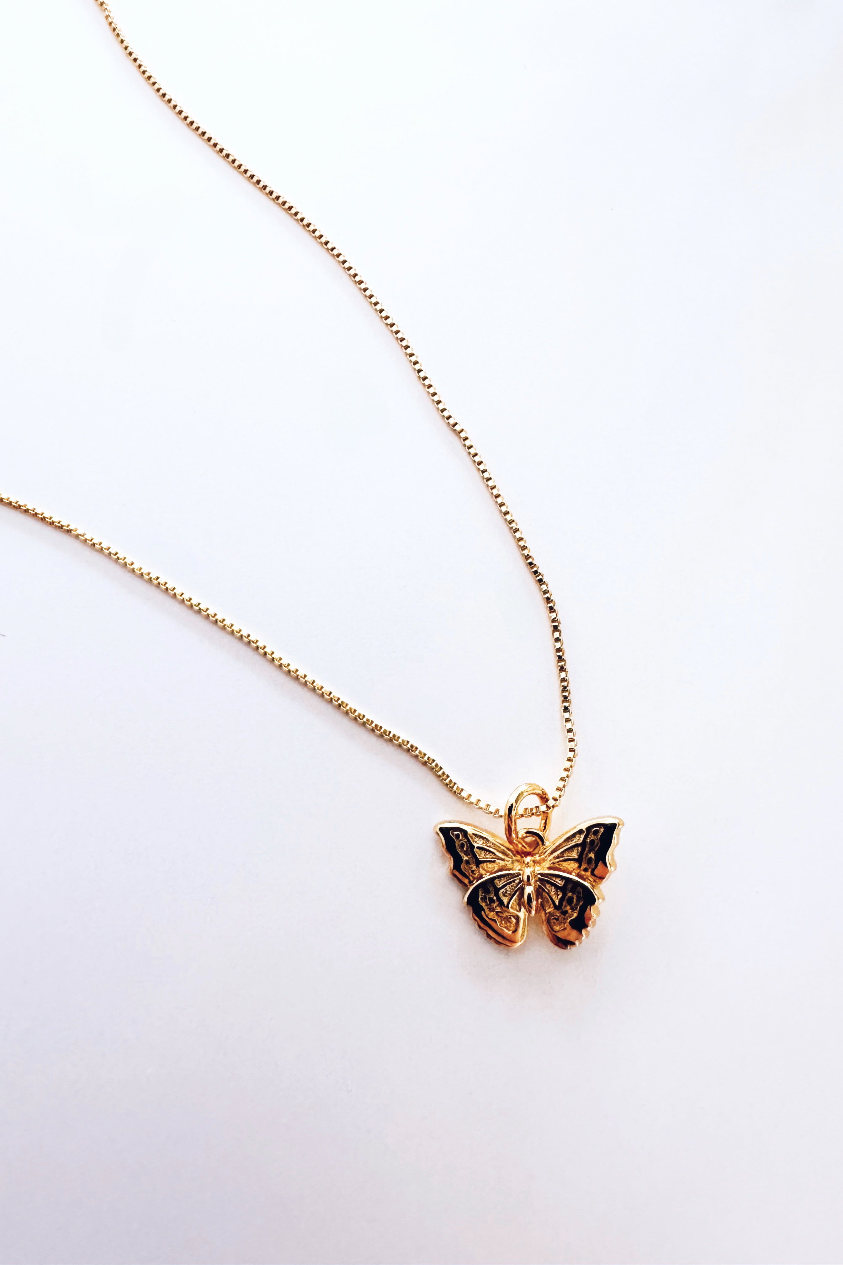 Belinda Dainty Butterfly Necklace