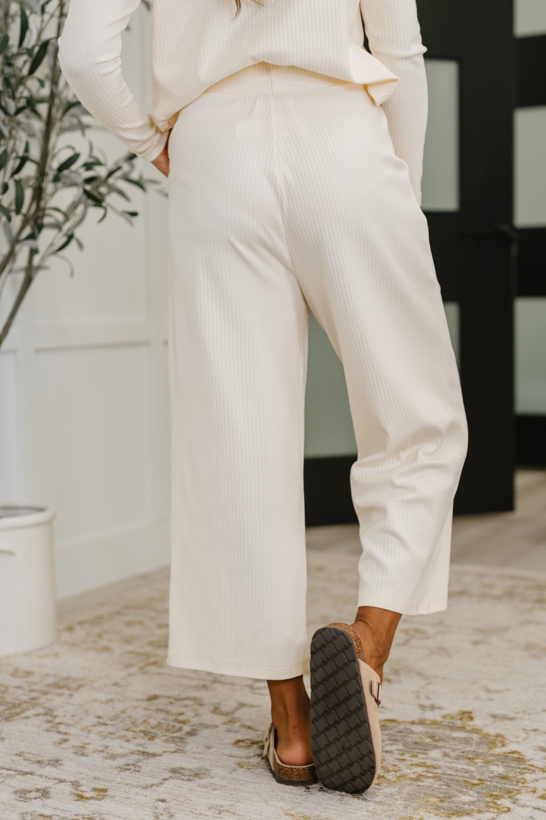 Thyme Culotte Pants • Cream