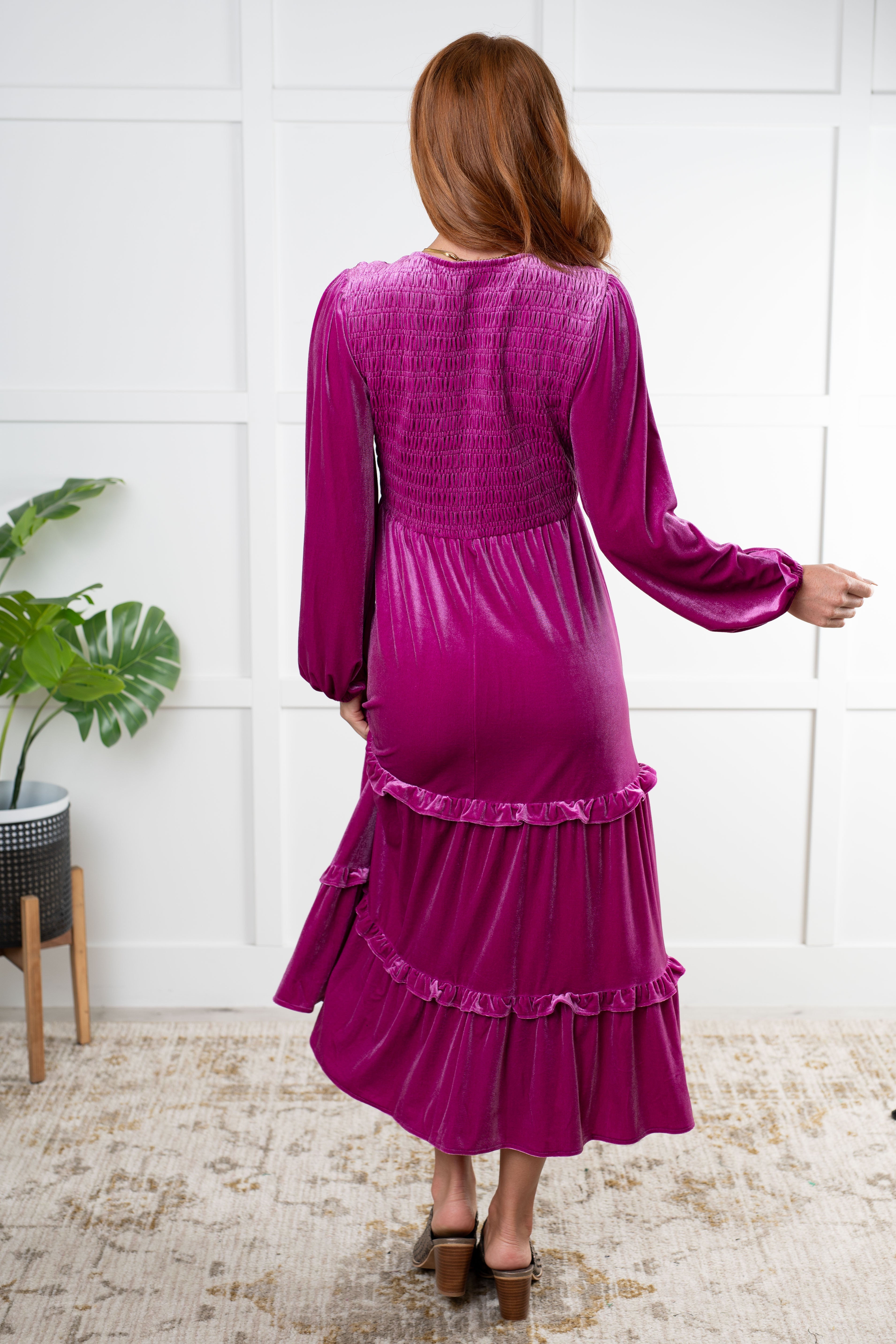 Velvet Dreams Maxi Dress