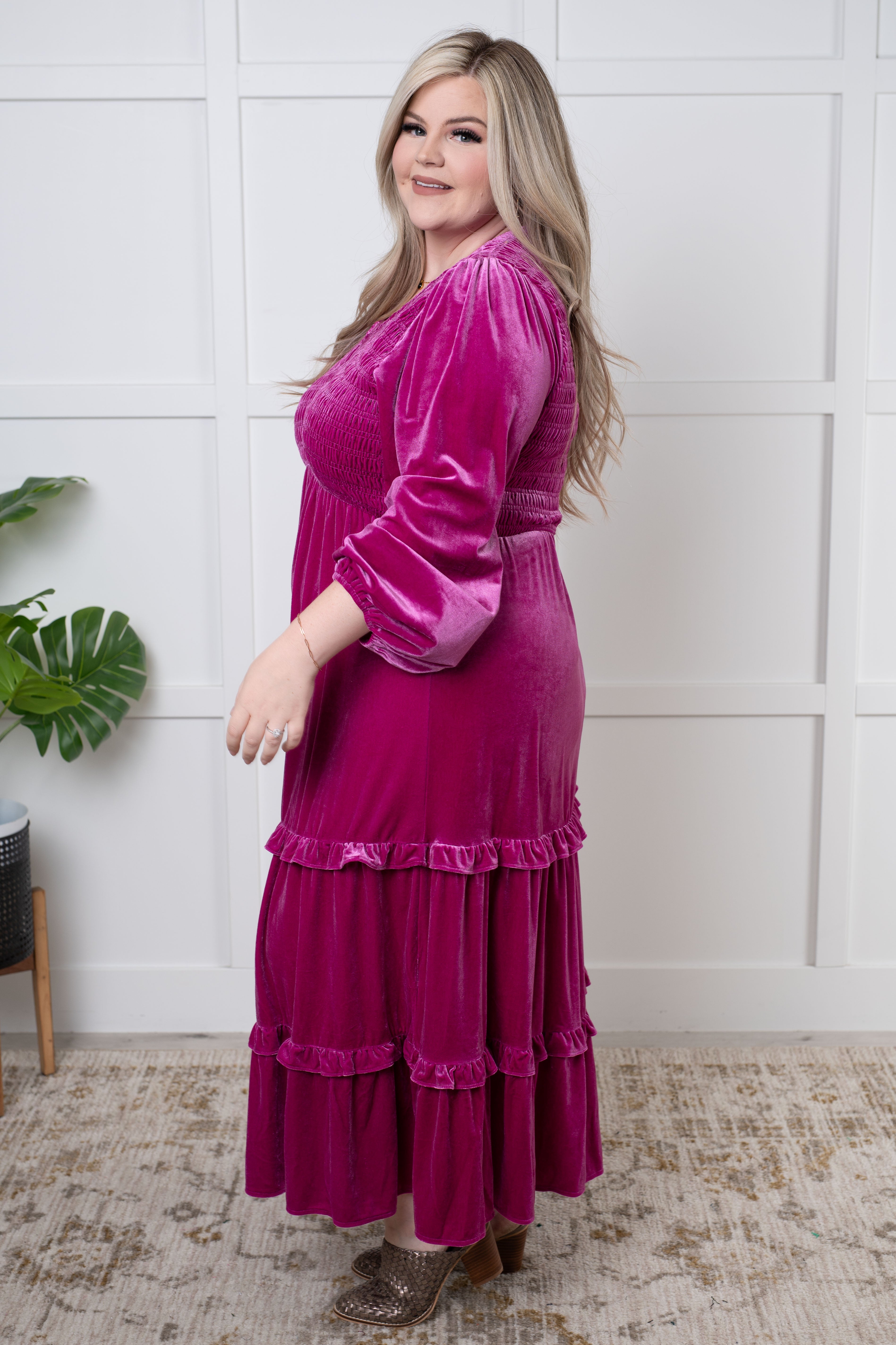 Velvet Dreams Maxi Dress