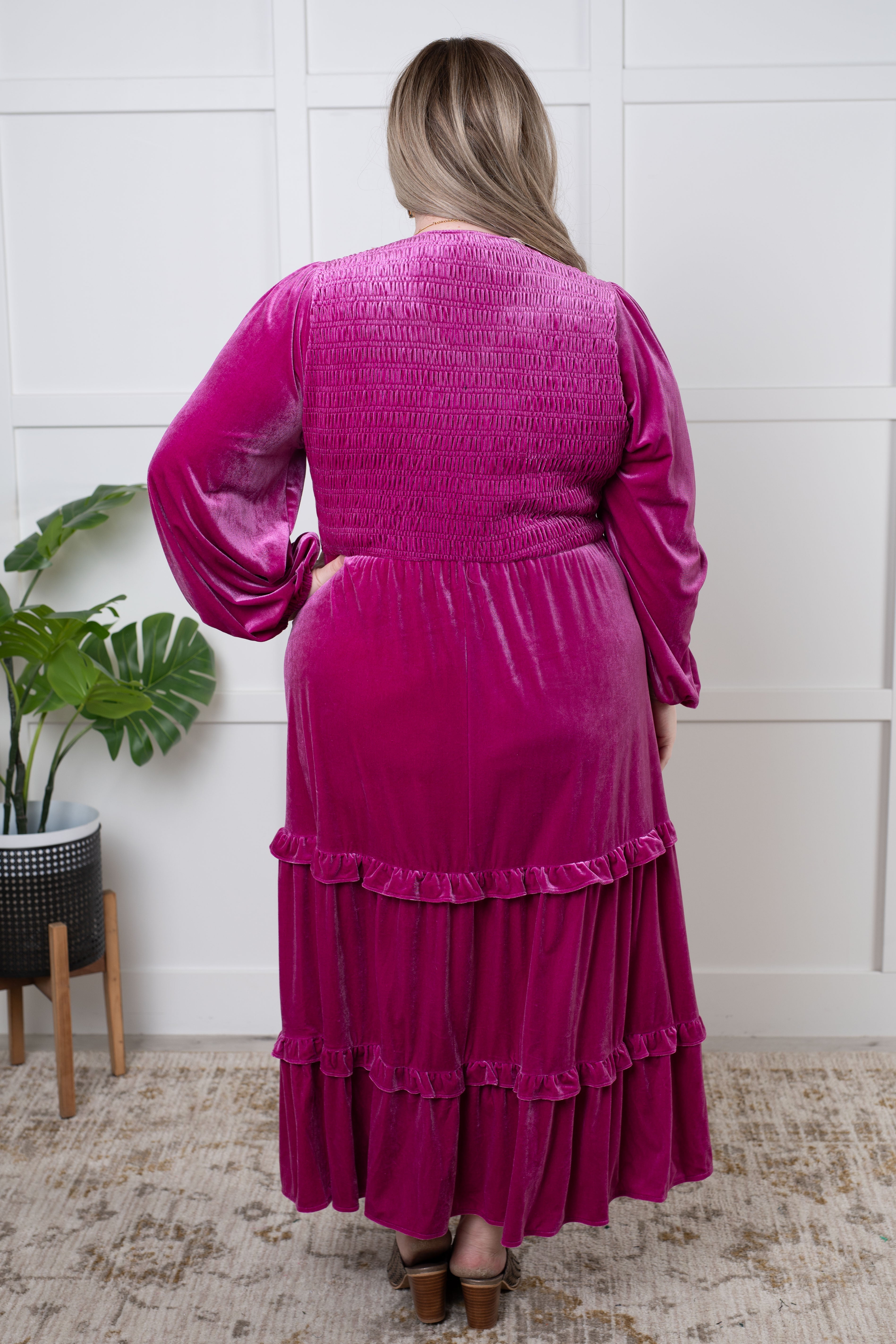 Velvet Dreams Maxi Dress
