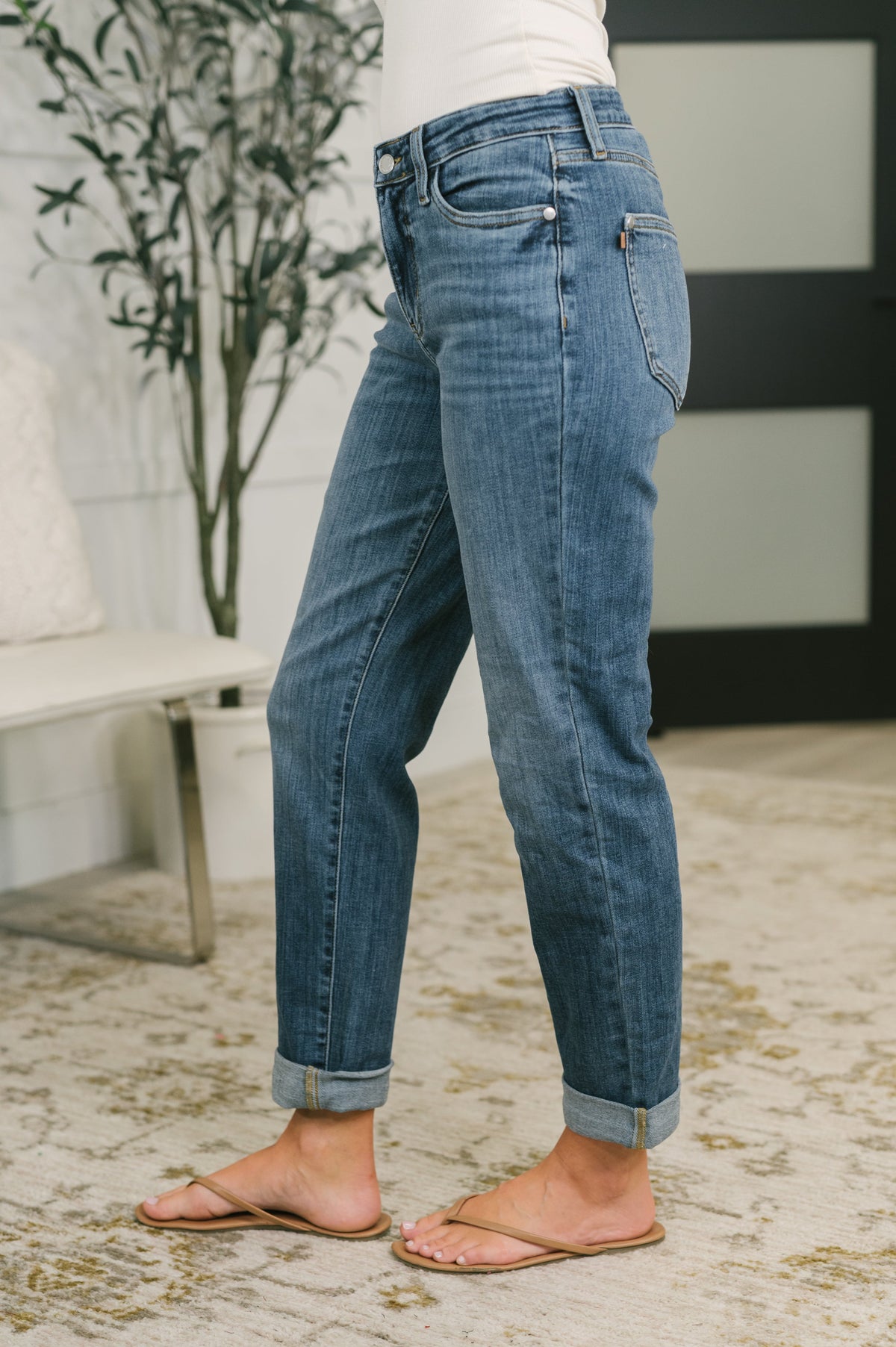 Zoey Mid Rise Billie Boyfriend Jean