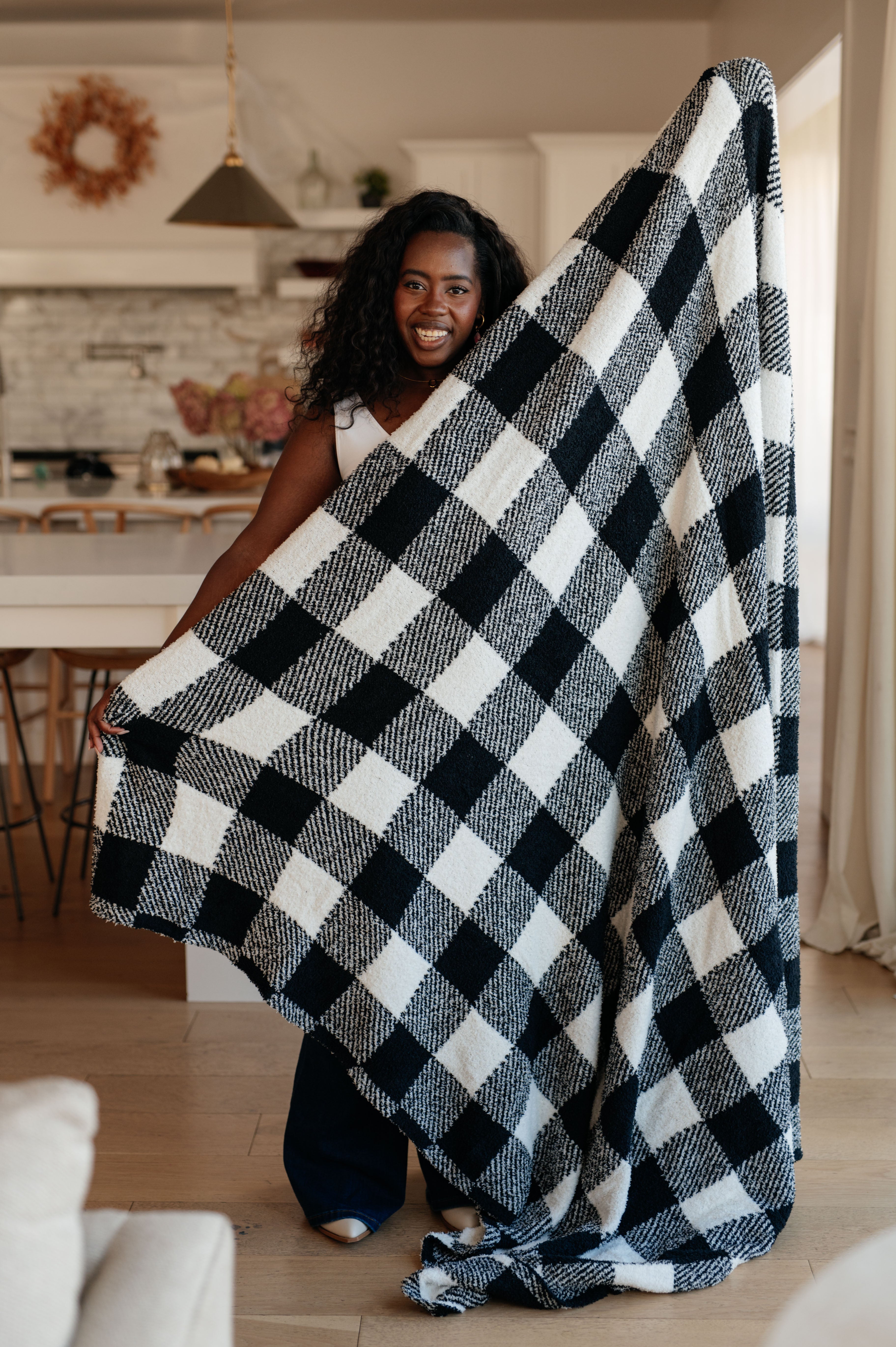 Penny Blanket Single Cuddle Size • Plaid