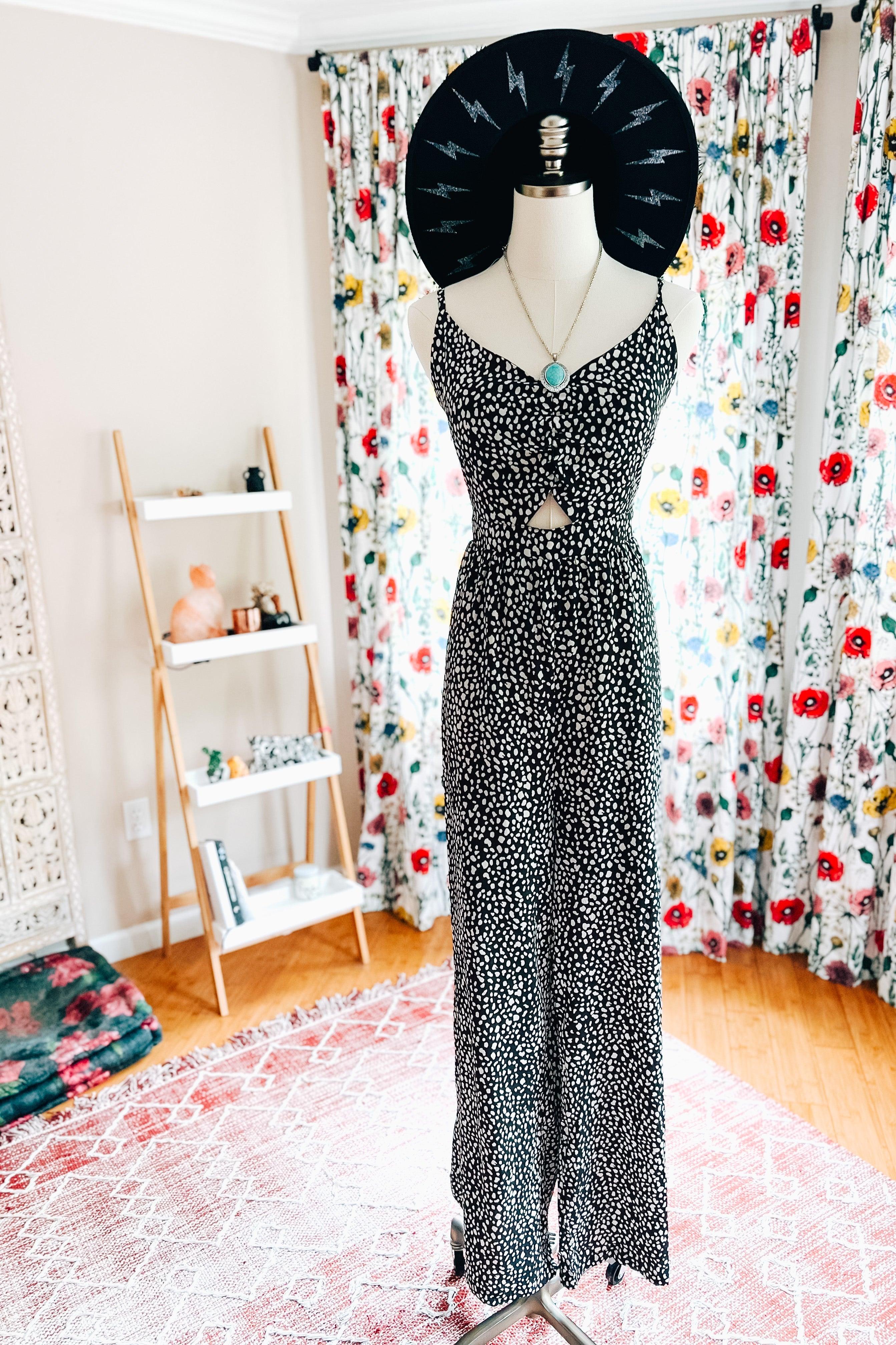 What's the 411 Jumpsuit - Atomic Wildflower