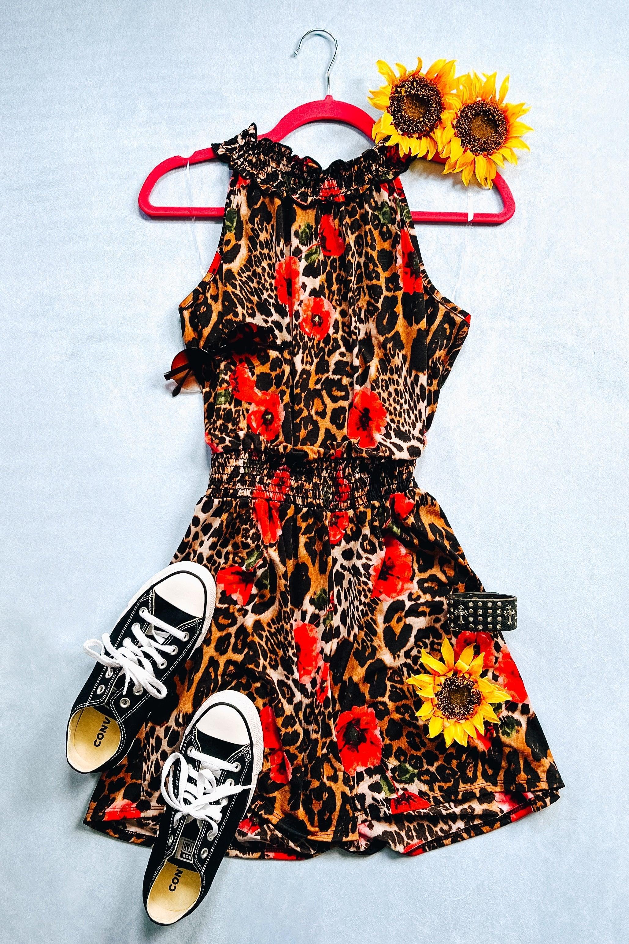 Little Bit Of Everything Romper - Atomic Wildflower