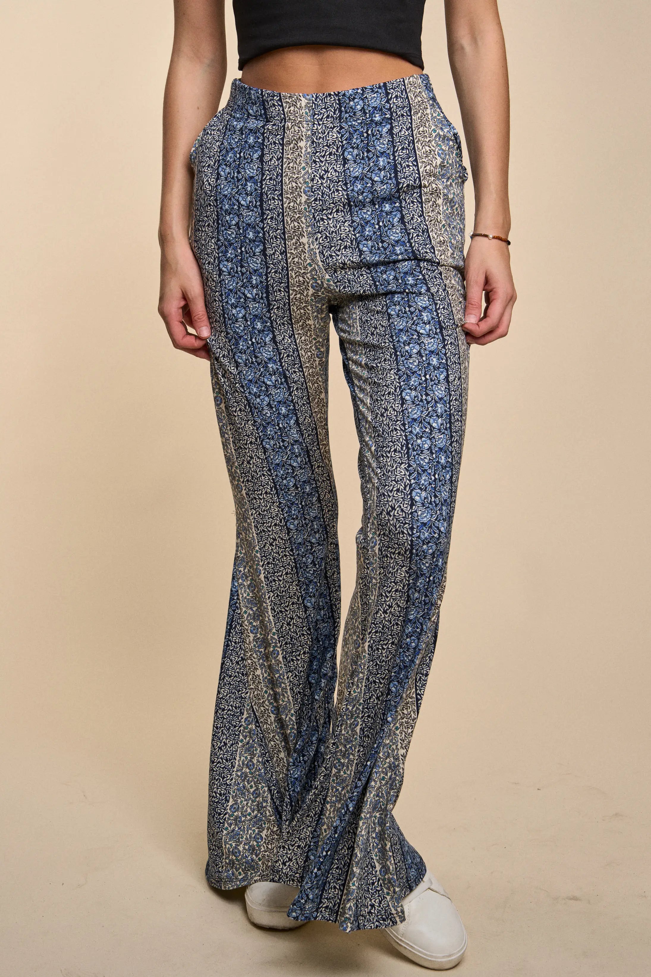Fleetwood Floral Bell Bottoms - Atomic Wildflower