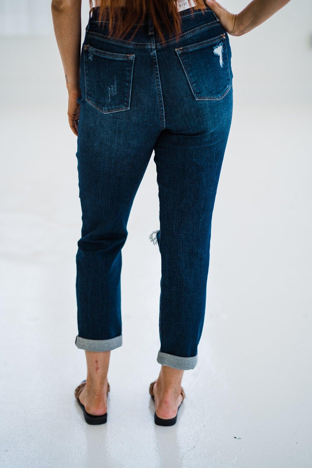 In My Comfort Zone Boyfriend Jeans - Atomic Wildflower