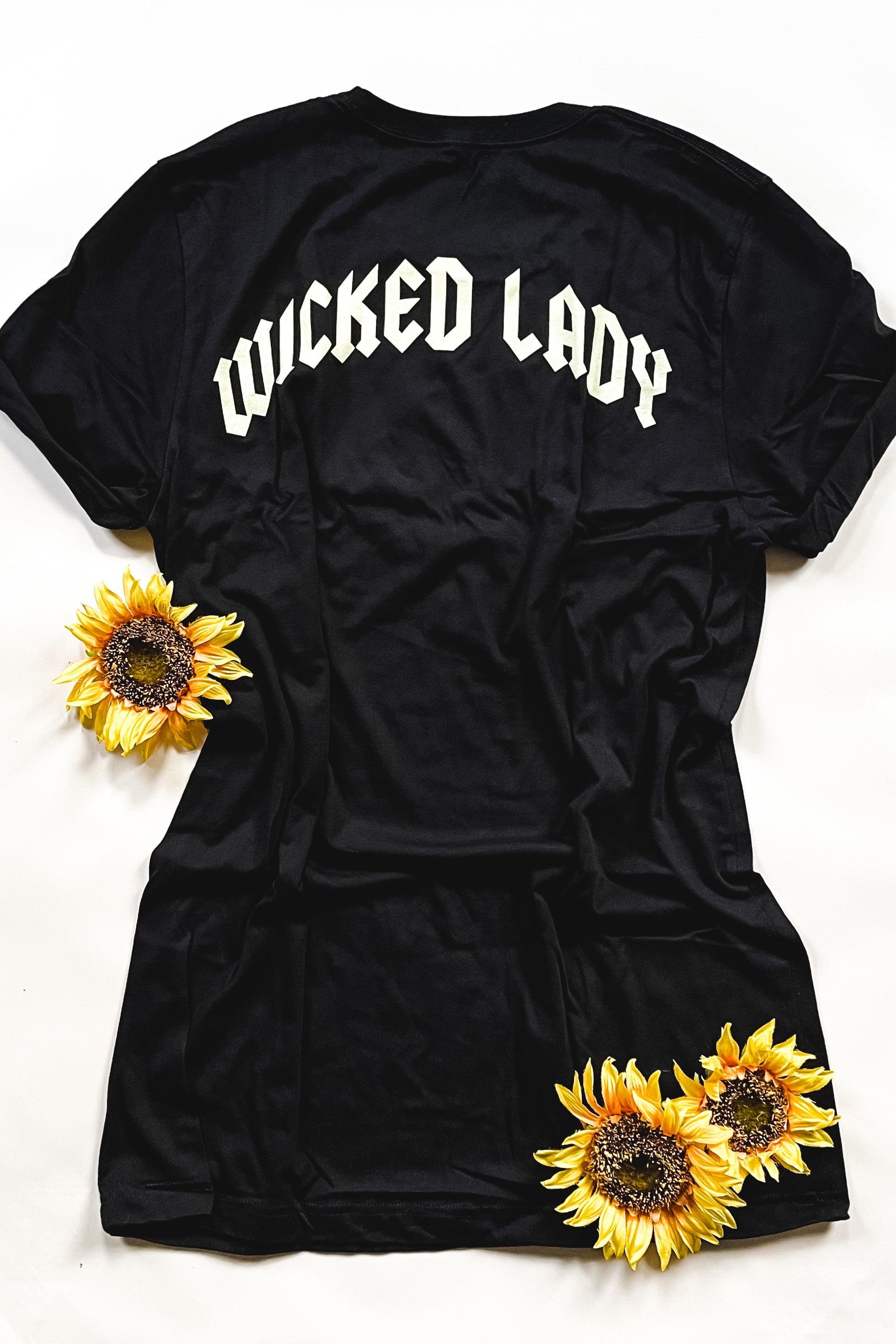 Wicked Lady Tee - Atomic Wildflower
