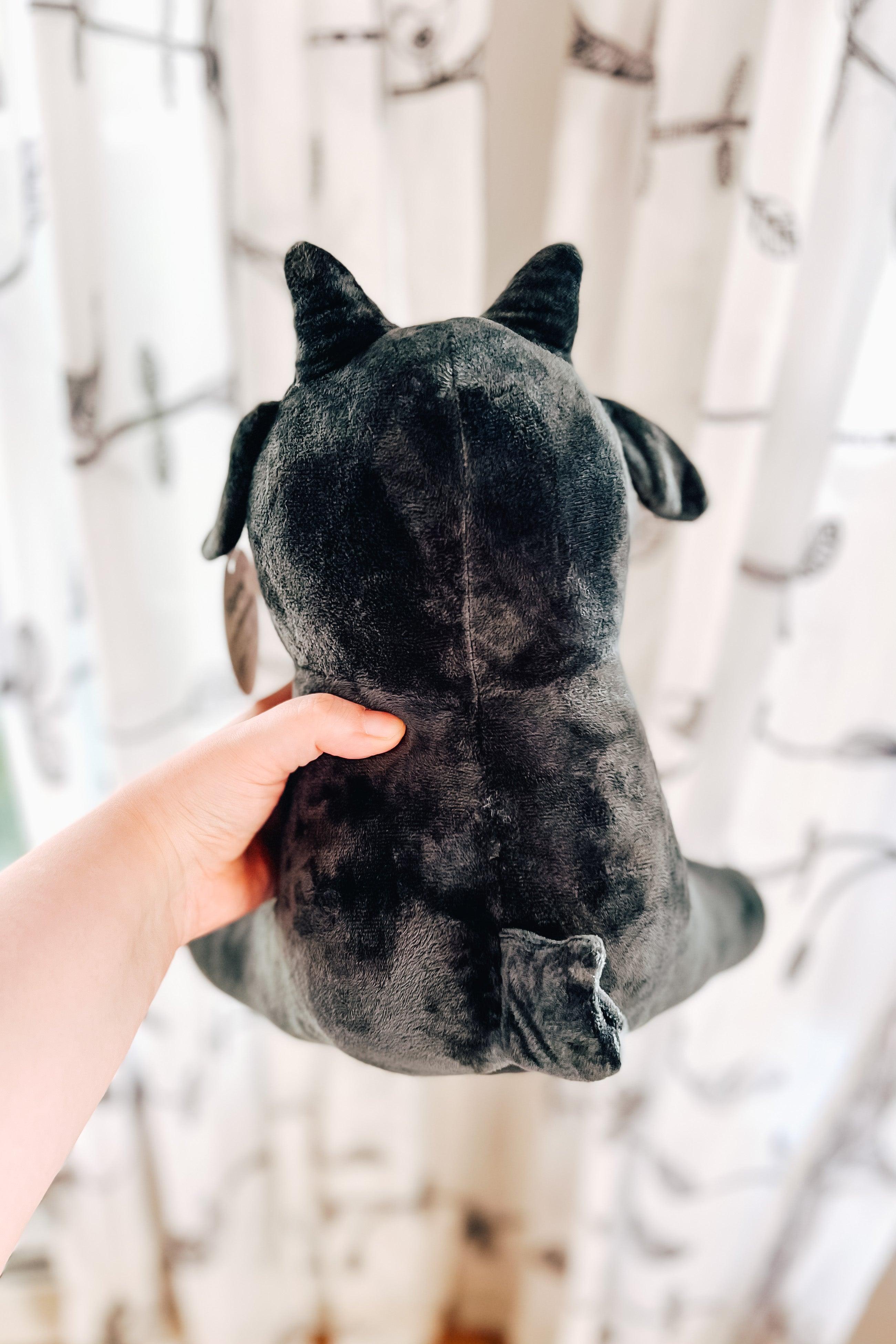 Baphy The Witchy Baby Goat Plushie • Charcoal Black - Atomic Wildflower