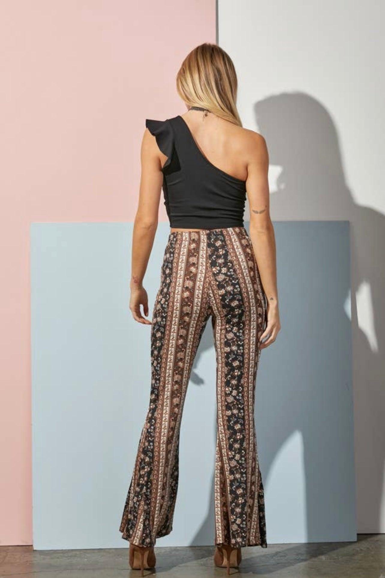 Paisley Perfection Bell Bottoms - Atomic Wildflower